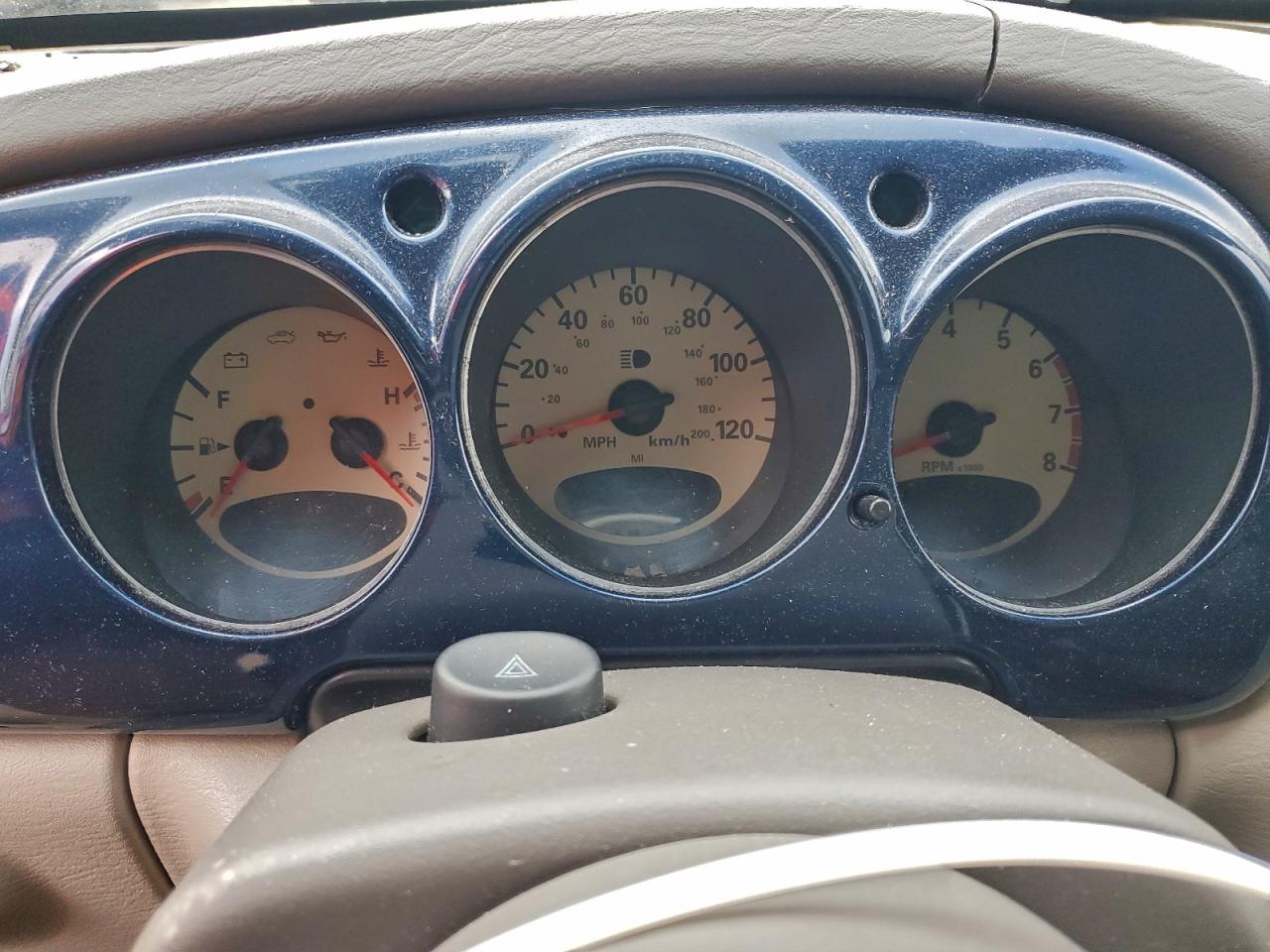 2002 Chrysler Pt Cruiser Limited Blue vin: 3C8FY68B92T328145