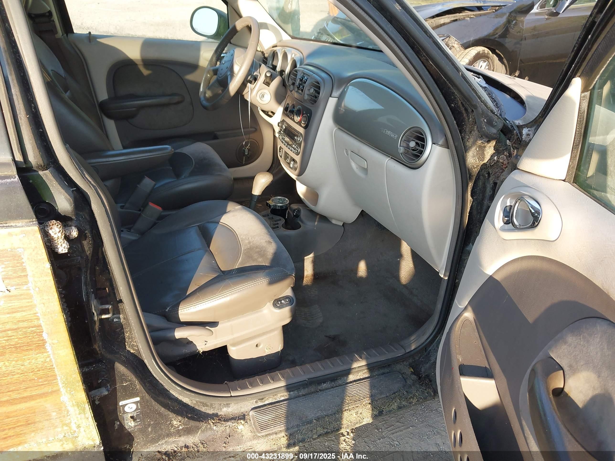 2002 Chrysler Pt Cruiser Limited Black vin: 3C8FY68B92T385851