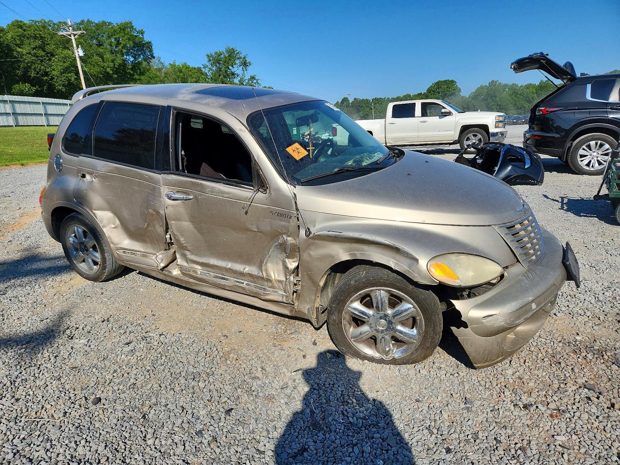 2004 Chrysler Pt Cruiser Limited Желто-коричневый vin: 3C8FY68B94T278527