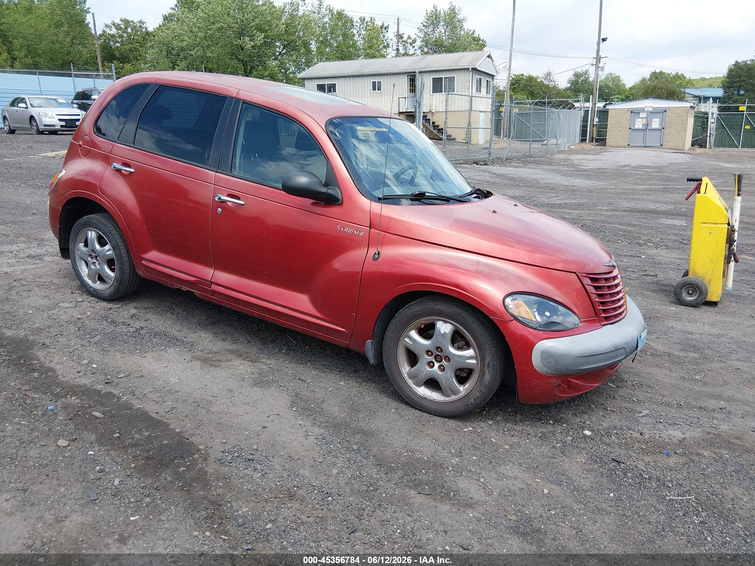 2002 Chrysler Pt Cruiser Limited Красный vin: 3C8FY68BX2T200612