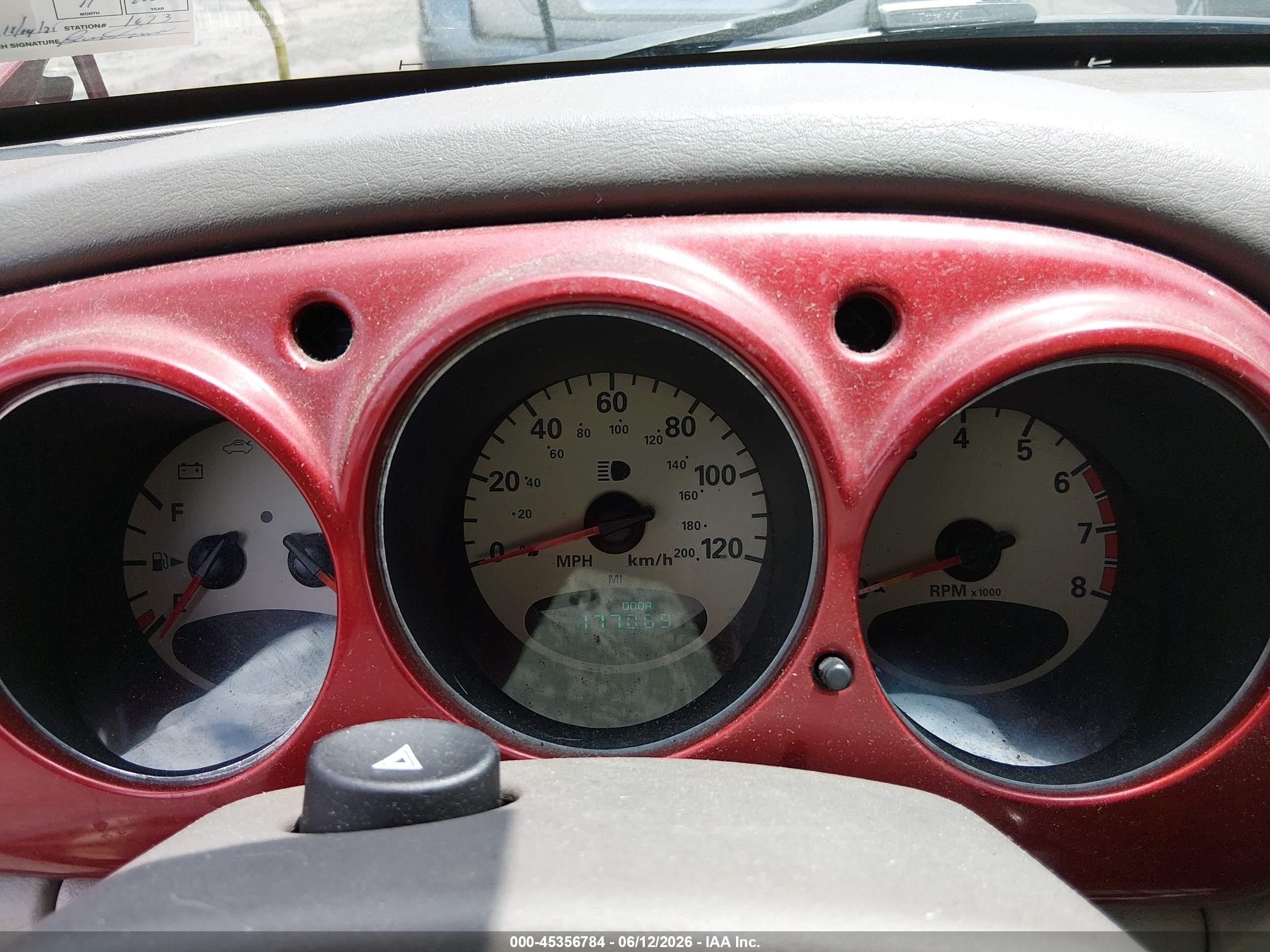 2002 Chrysler Pt Cruiser Limited Красный vin: 3C8FY68BX2T200612