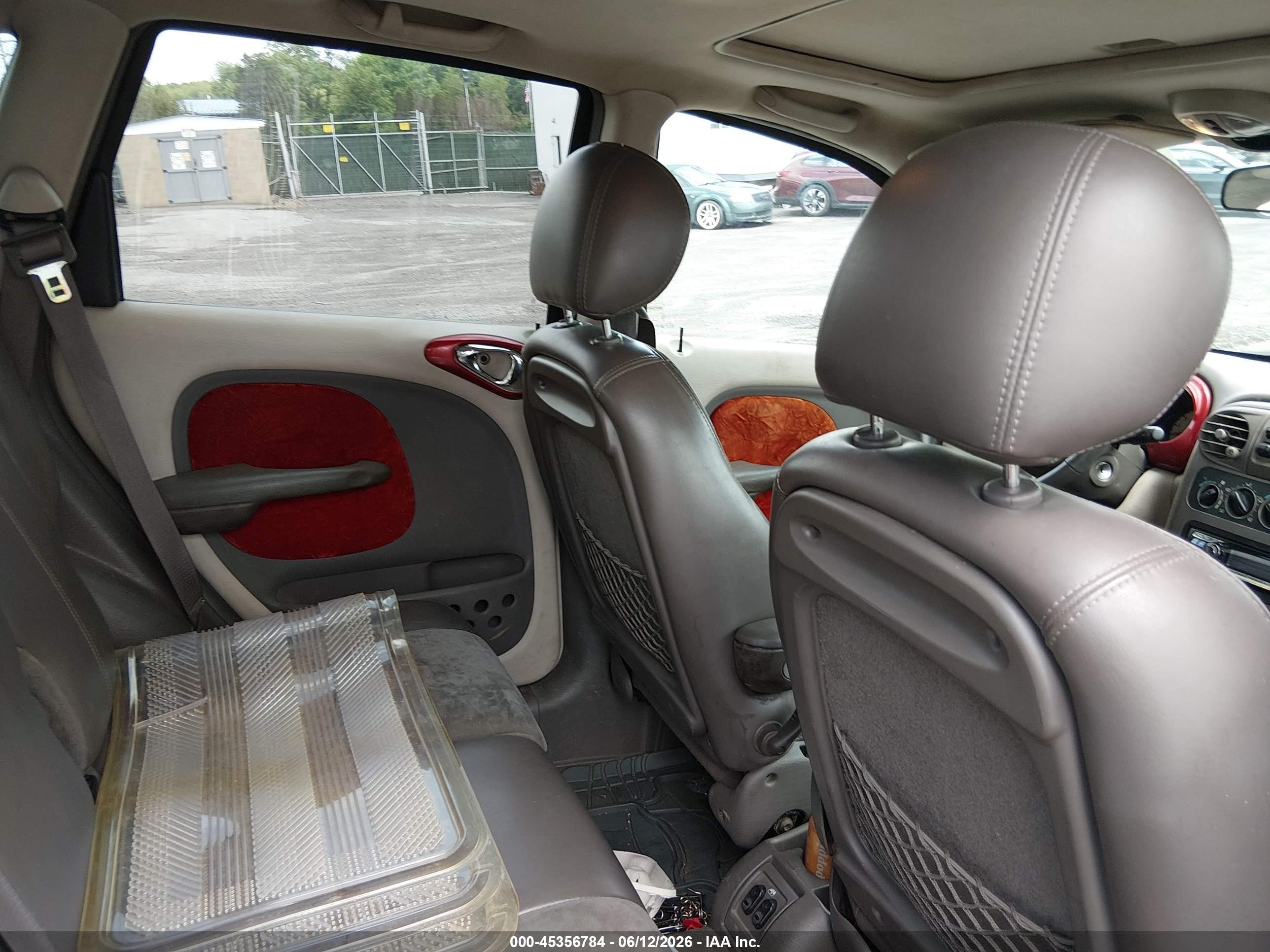 2002 Chrysler Pt Cruiser Limited Красный vin: 3C8FY68BX2T200612