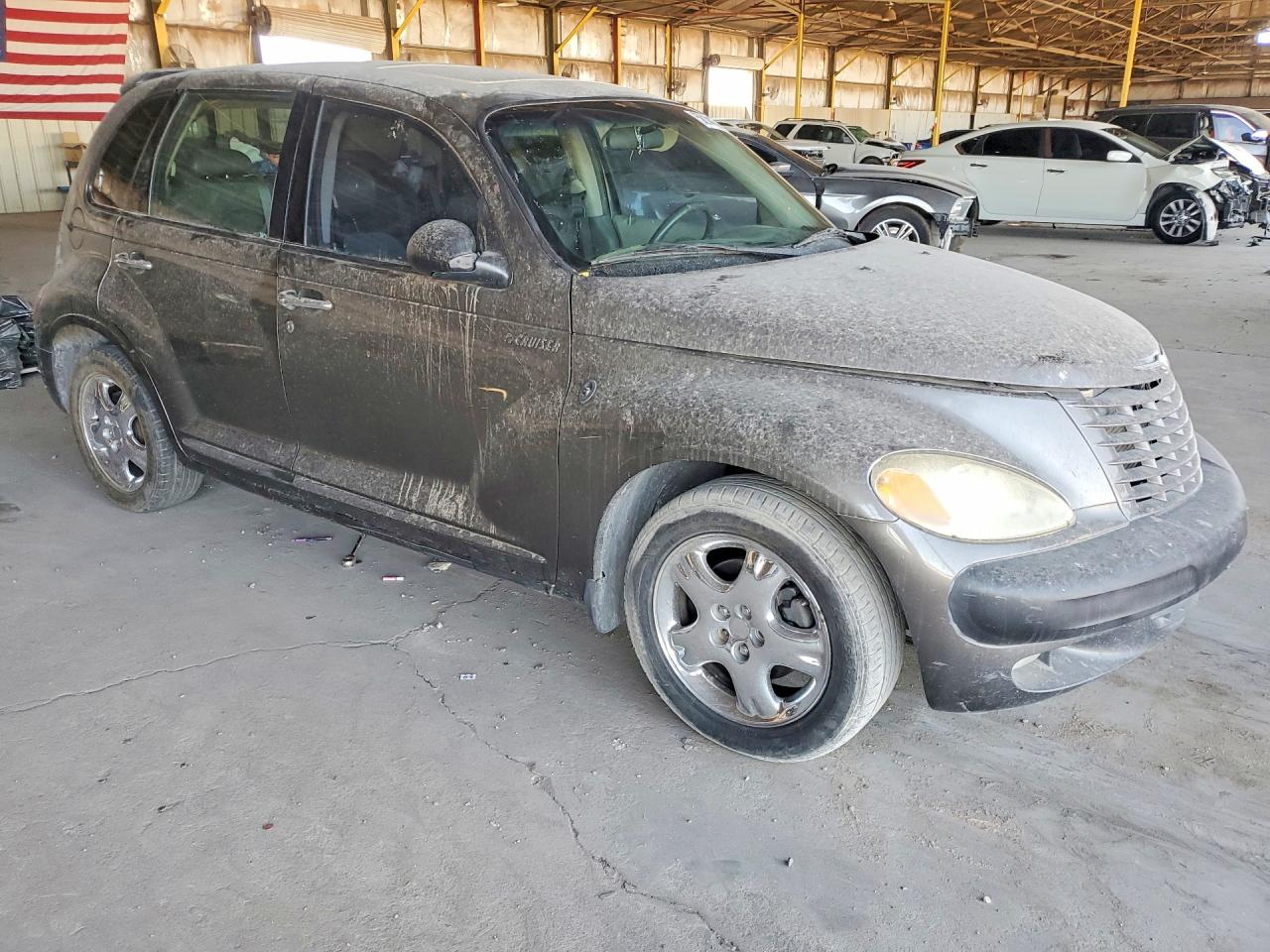 2002 Chrysler Pt Cruiser Limited Gray vin: 3C8FY68BX2T230838
