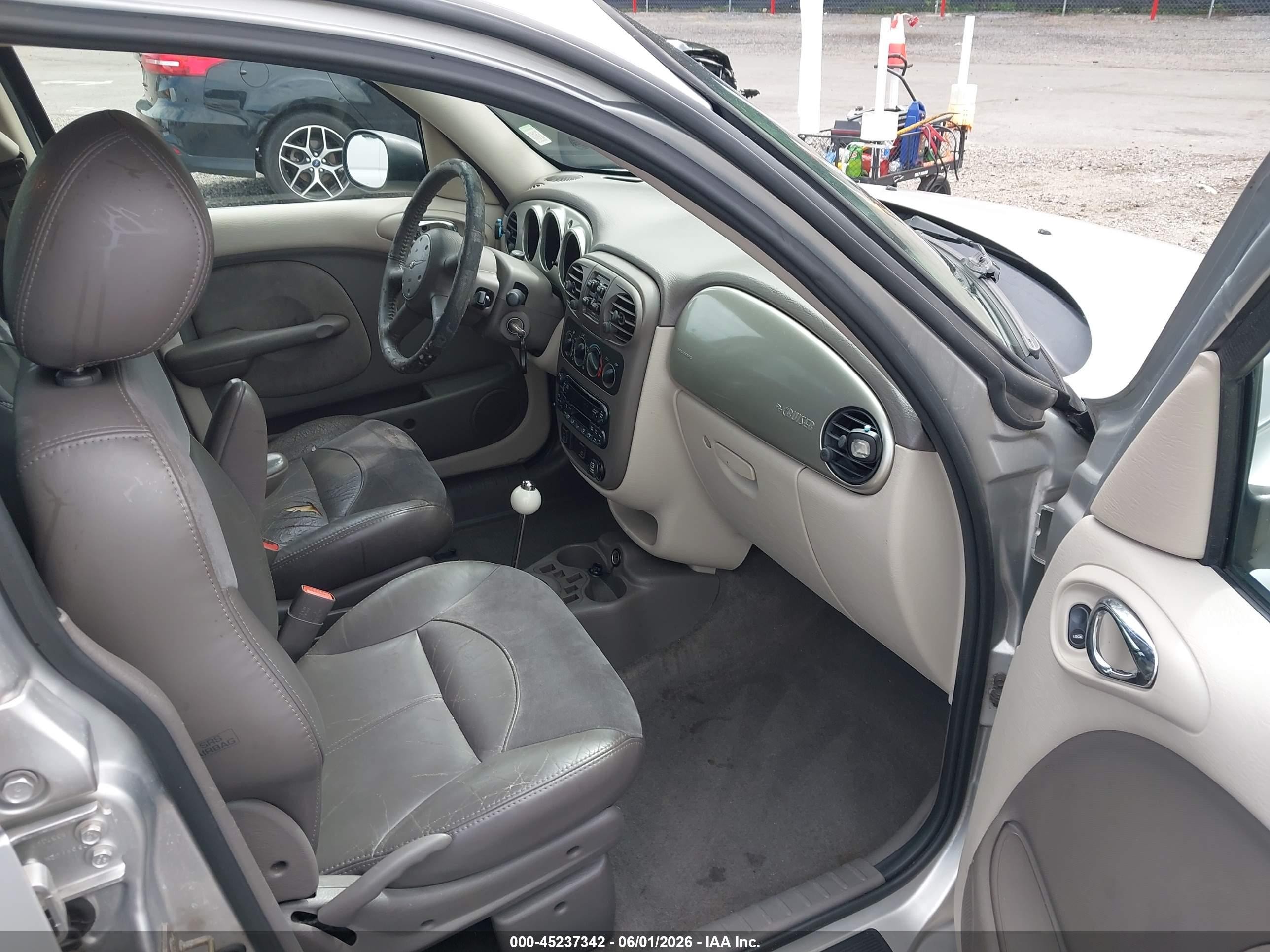 2003 Chrysler Pt Cruiser Limited Gray vin: 3C8FY68BX3T565714