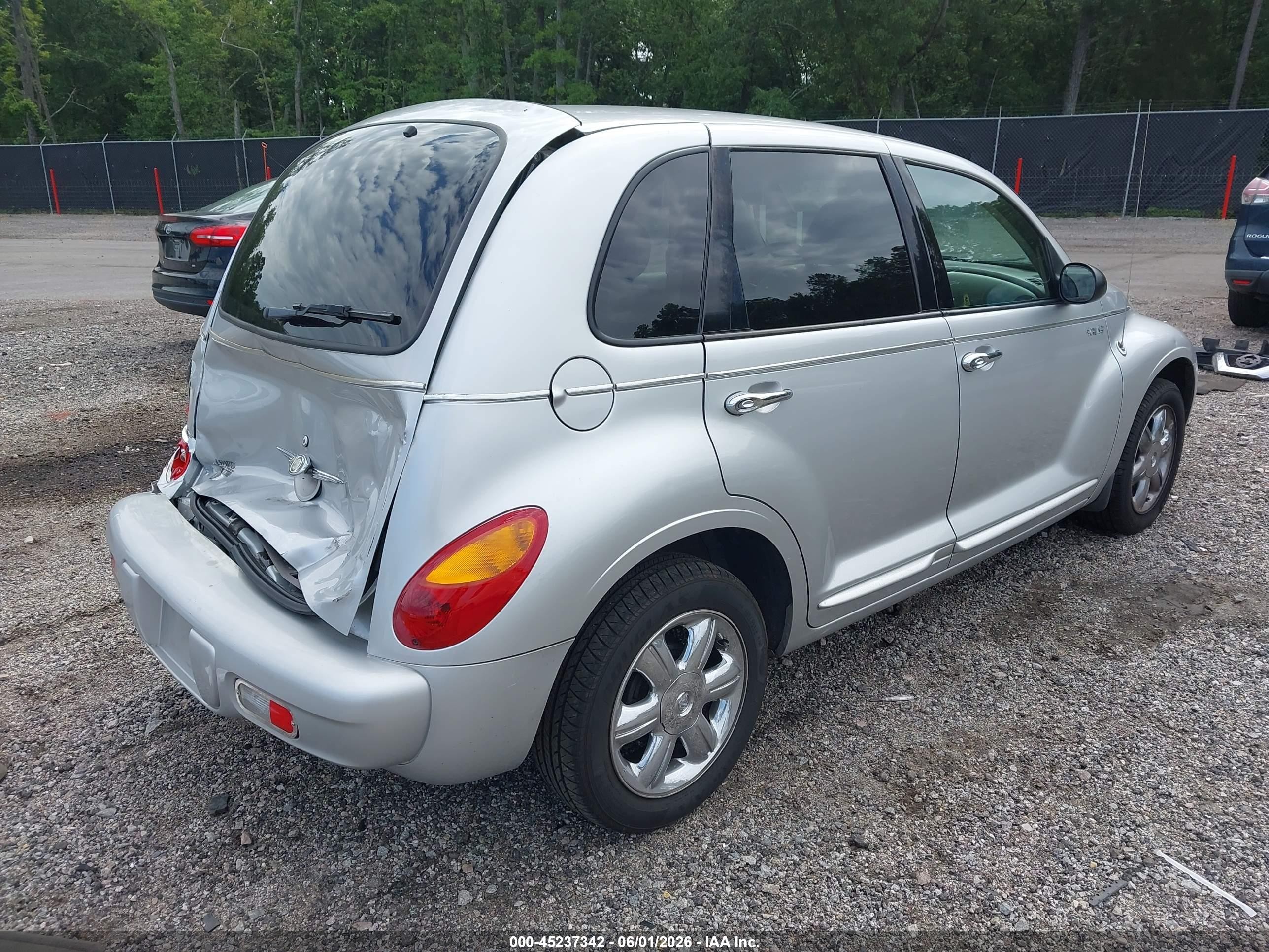 2003 Chrysler Pt Cruiser Limited Gray vin: 3C8FY68BX3T565714
