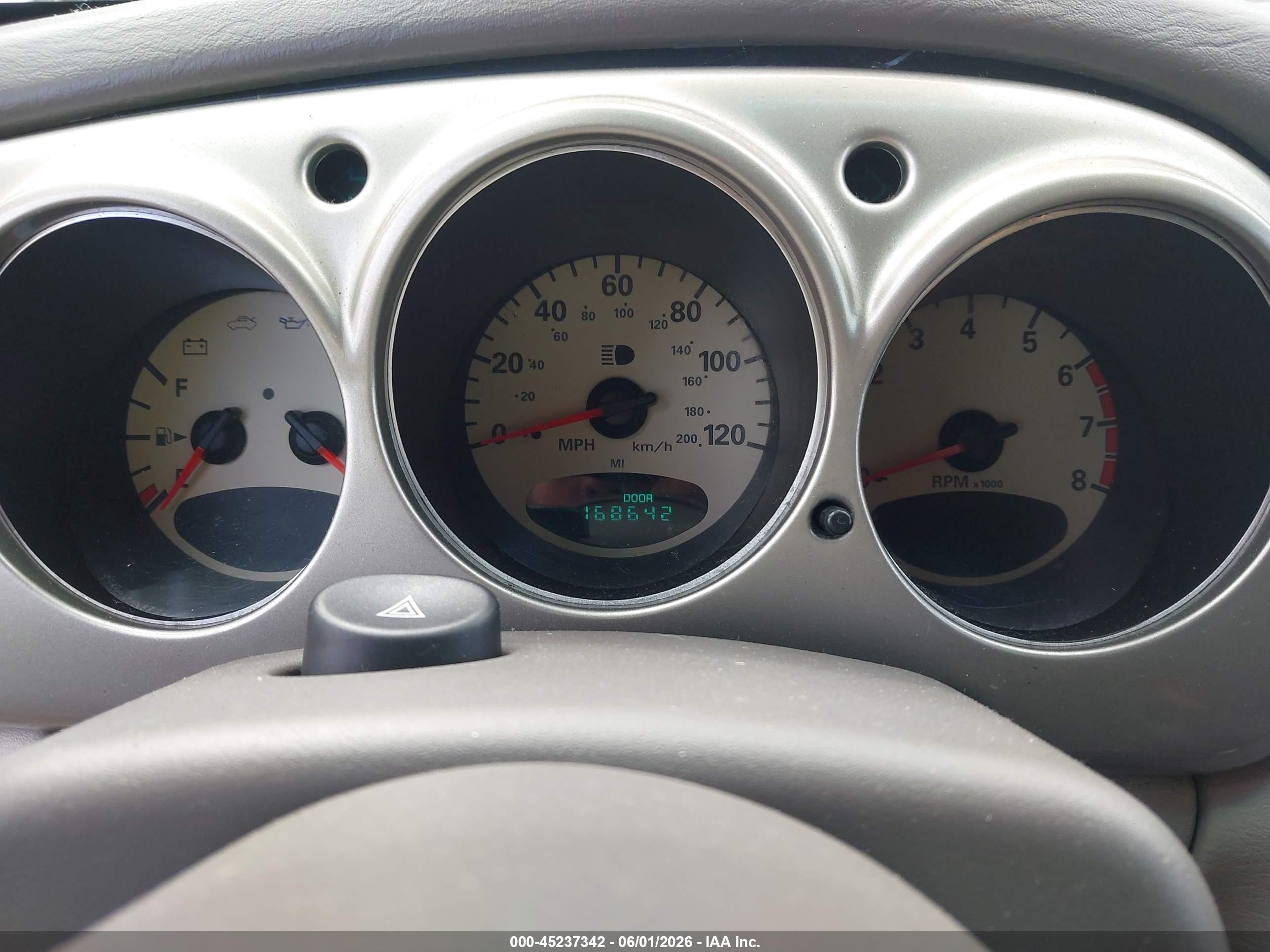 2003 Chrysler Pt Cruiser Limited Gray vin: 3C8FY68BX3T565714