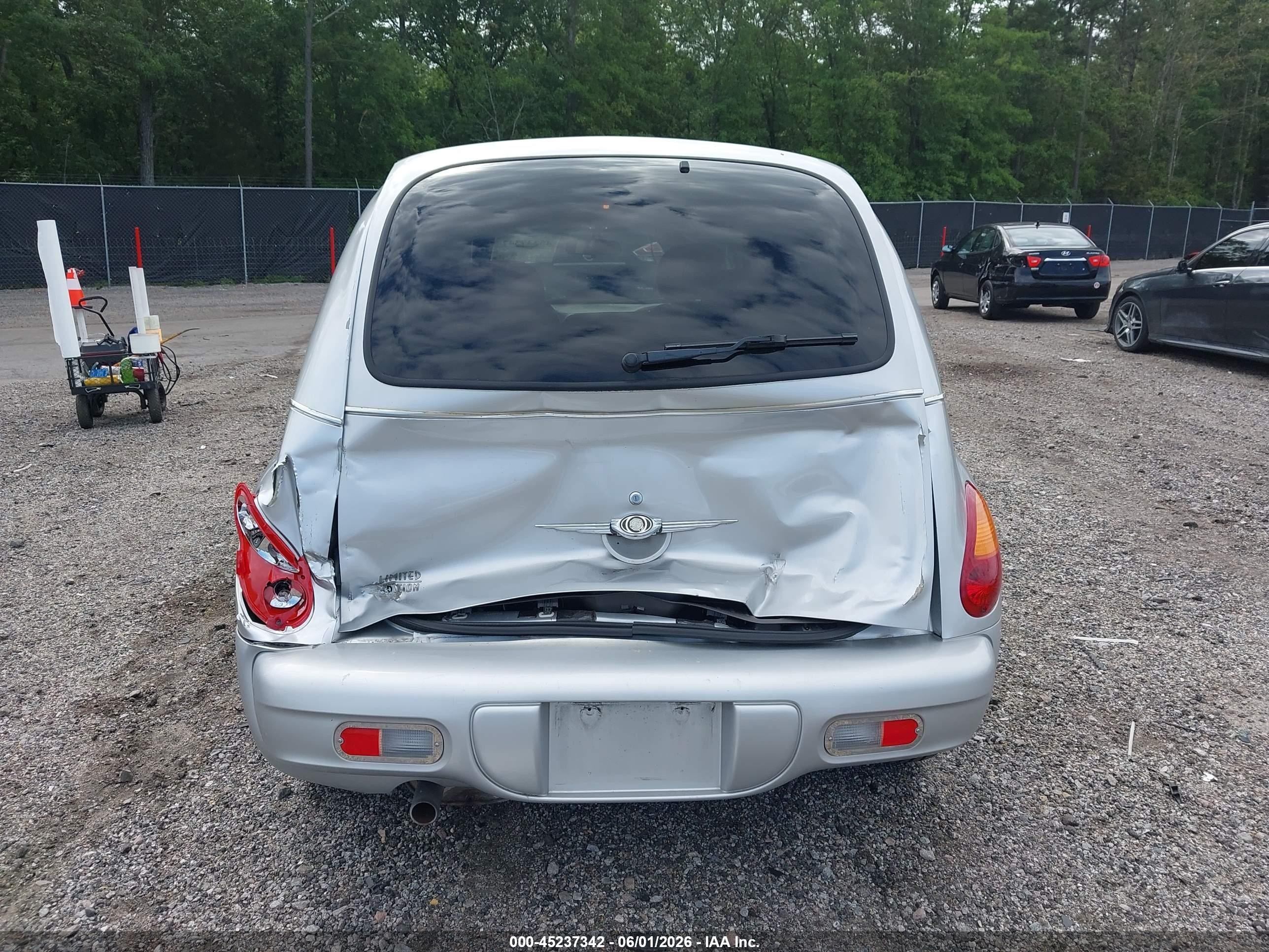2003 Chrysler Pt Cruiser Limited Gray vin: 3C8FY68BX3T565714