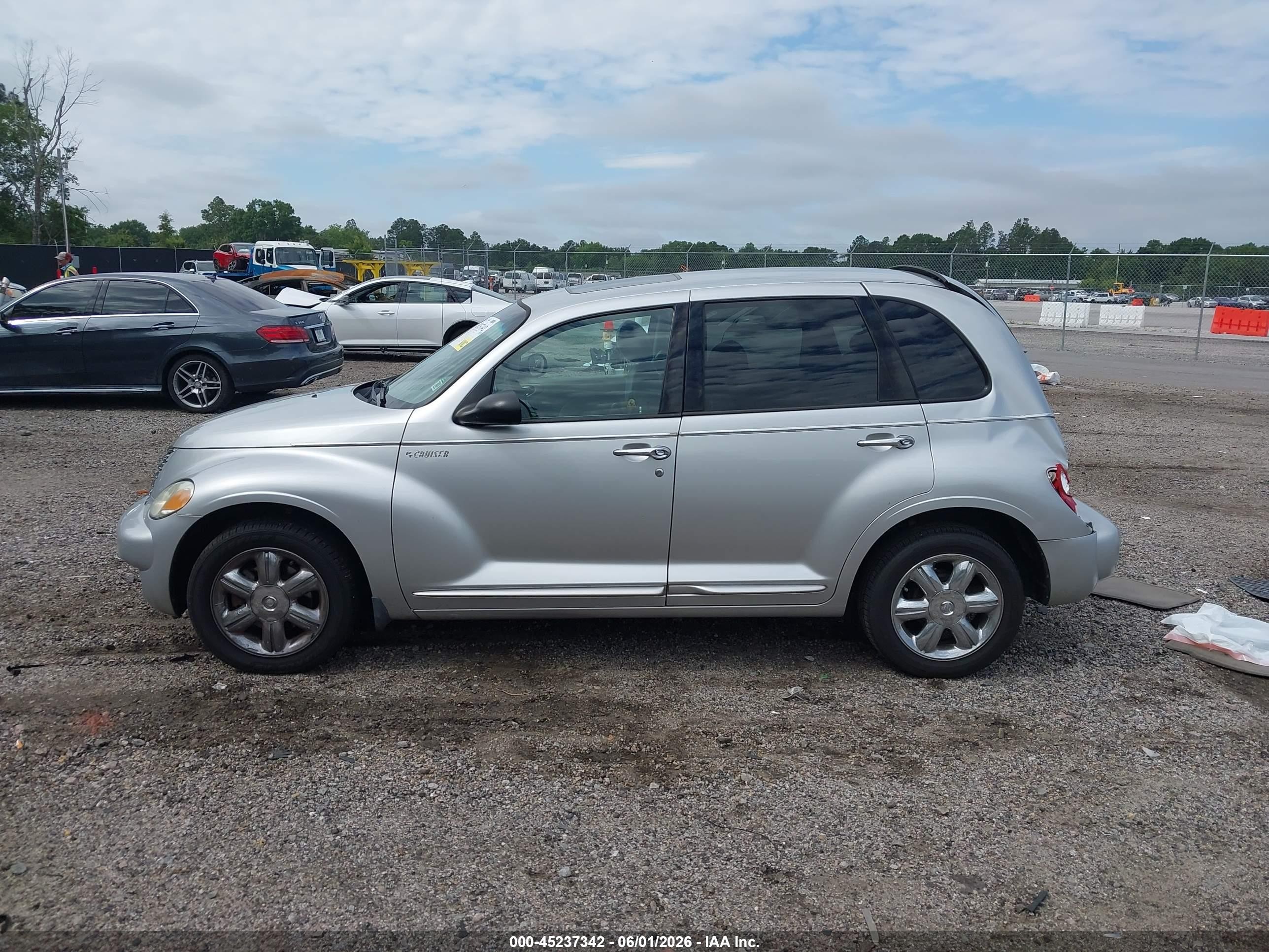 2003 Chrysler Pt Cruiser Limited Gray vin: 3C8FY68BX3T565714