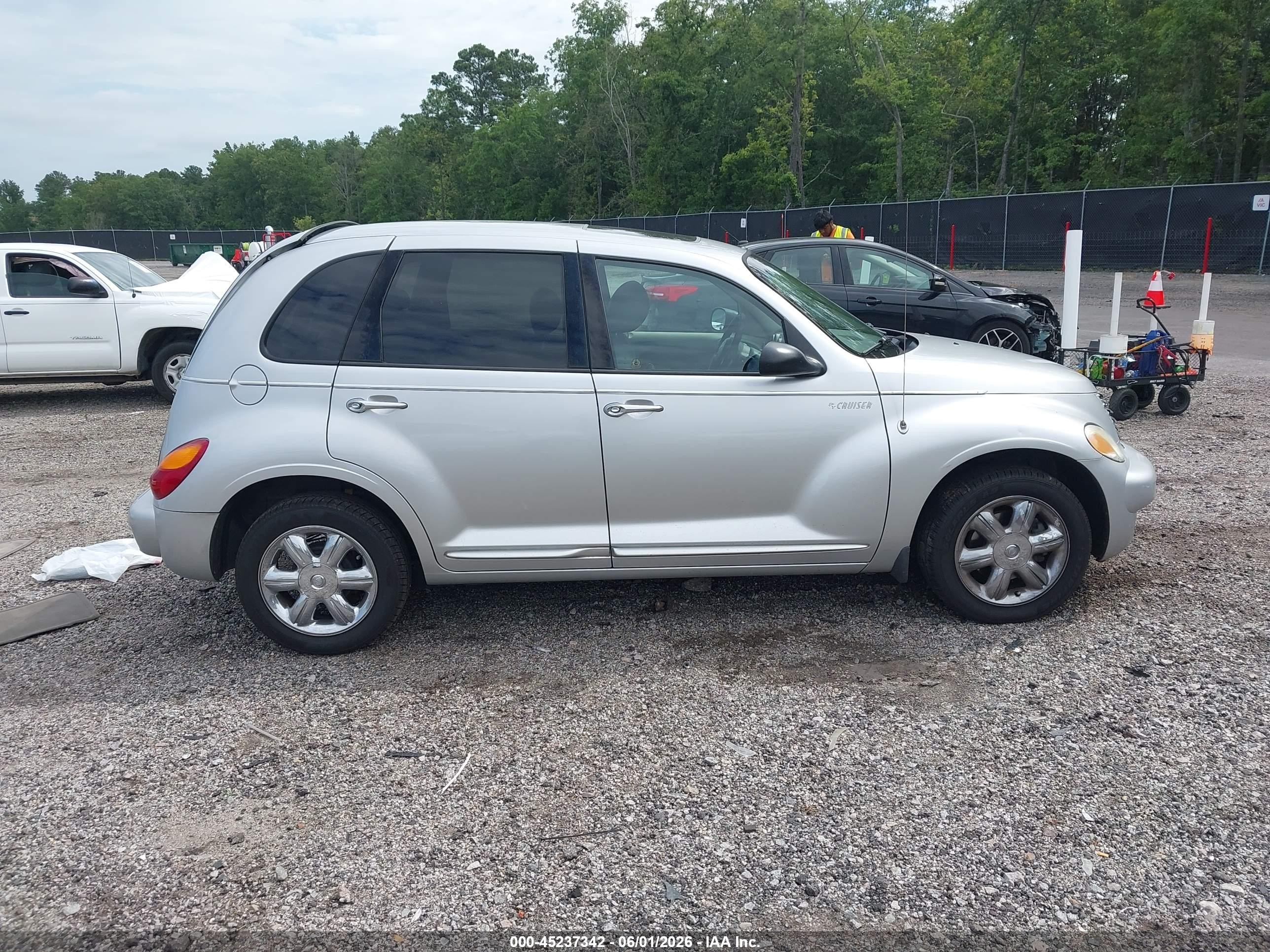 2003 Chrysler Pt Cruiser Limited Gray vin: 3C8FY68BX3T565714