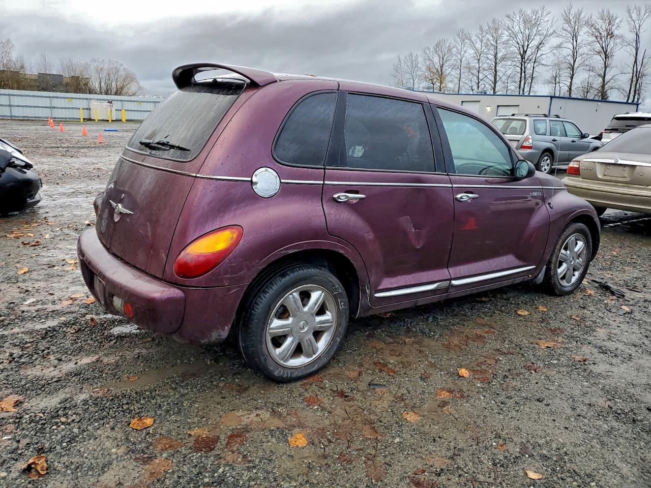 2003 Chrysler Pt Cruiser Limited Burgundy vin: 3C8FY68BX3T595974