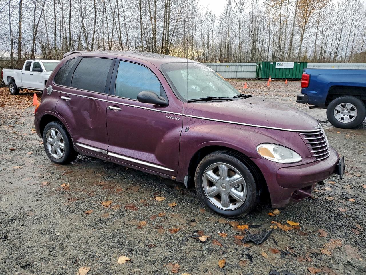 2003 Chrysler Pt Cruiser Limited Burgundy vin: 3C8FY68BX3T595974