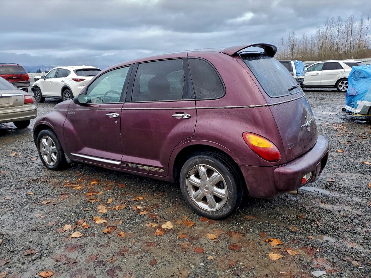 2003 Chrysler Pt Cruiser Limited Burgundy vin: 3C8FY68BX3T595974