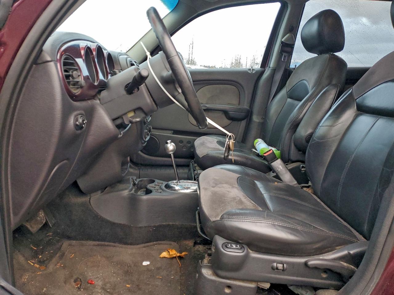 2003 Chrysler Pt Cruiser Limited Burgundy vin: 3C8FY68BX3T595974