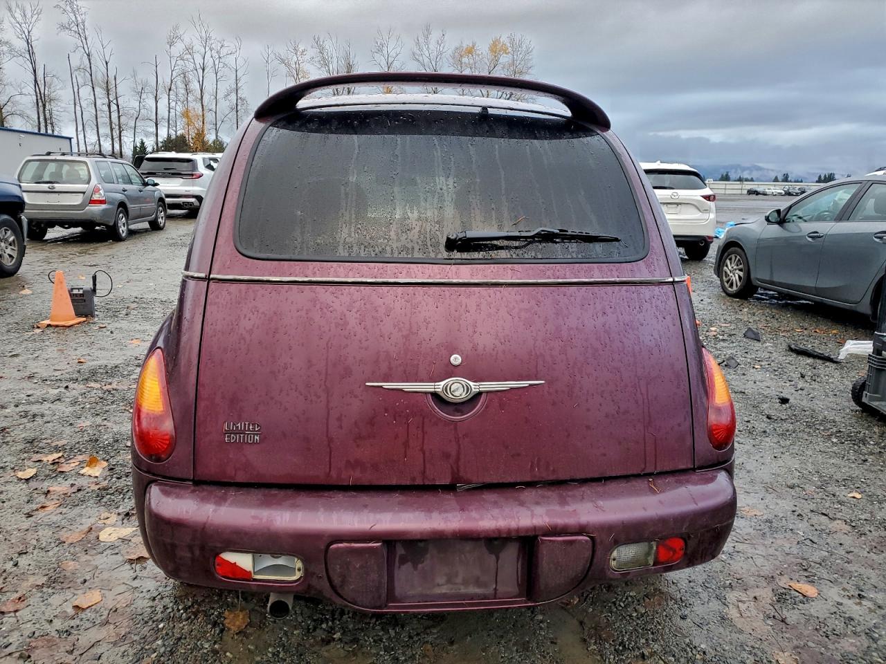 2003 Chrysler Pt Cruiser Limited Burgundy vin: 3C8FY68BX3T595974