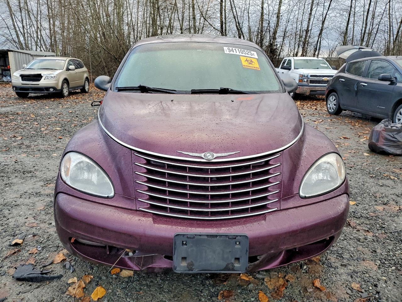 2003 Chrysler Pt Cruiser Limited Burgundy vin: 3C8FY68BX3T595974