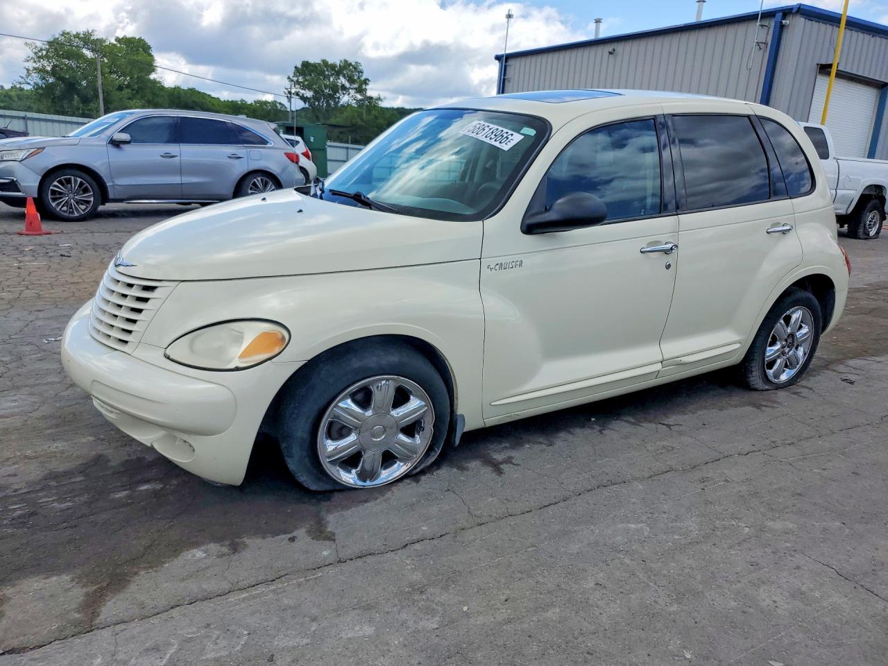2004 Chrysler Pt Cruiser Limited Beige vin: 3C8FY68BX4T256679