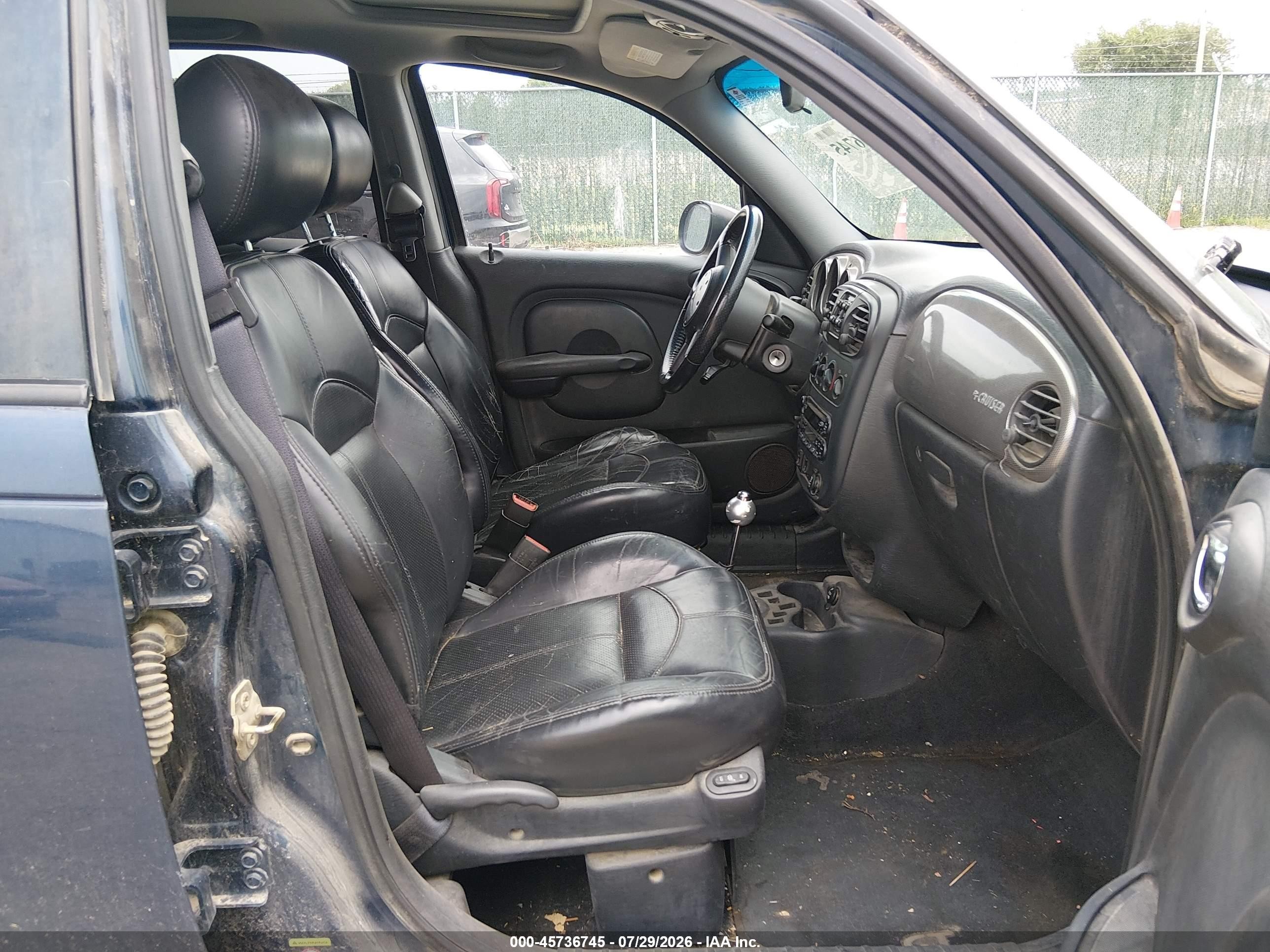 2003 Chrysler Pt Cruiser Gt Blue vin: 3C8FY78G03T563519
