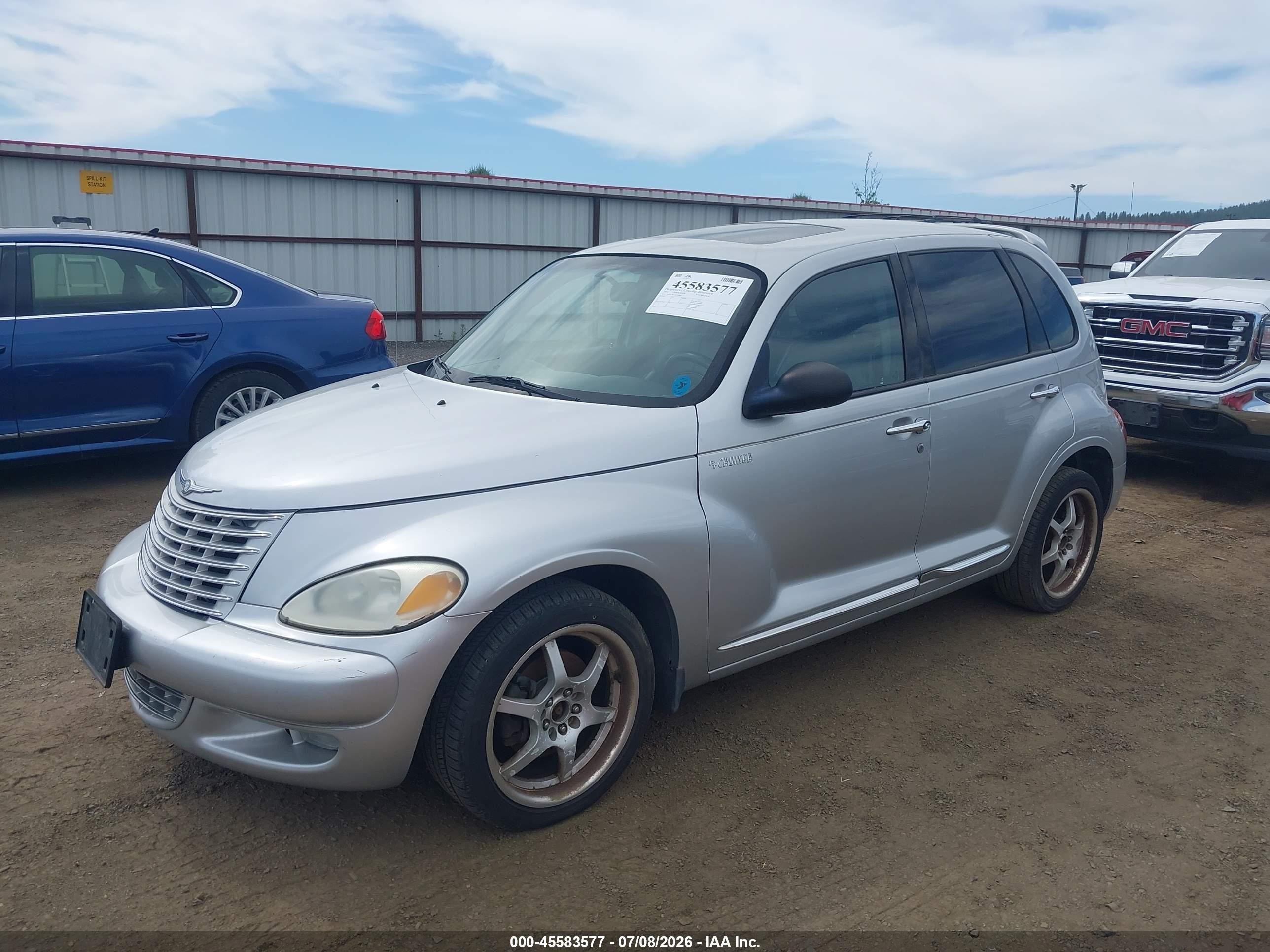 2004 Chrysler Pt Cruiser Gt Серебряный vin: 3C8FY78G24T248867