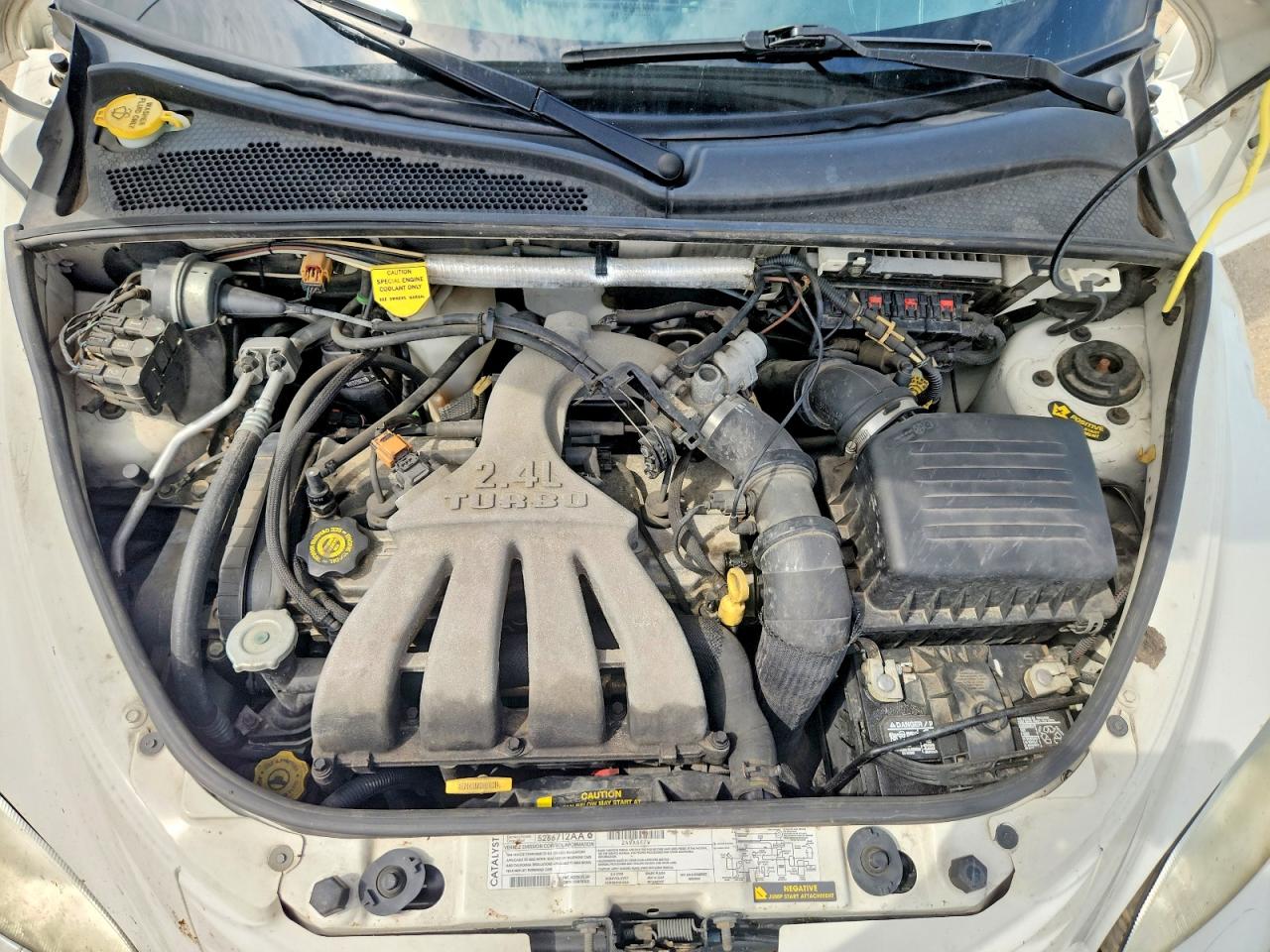 2003 Chrysler Pt Cruiser Gt Белый vin: 3C8FY78G33T576488
