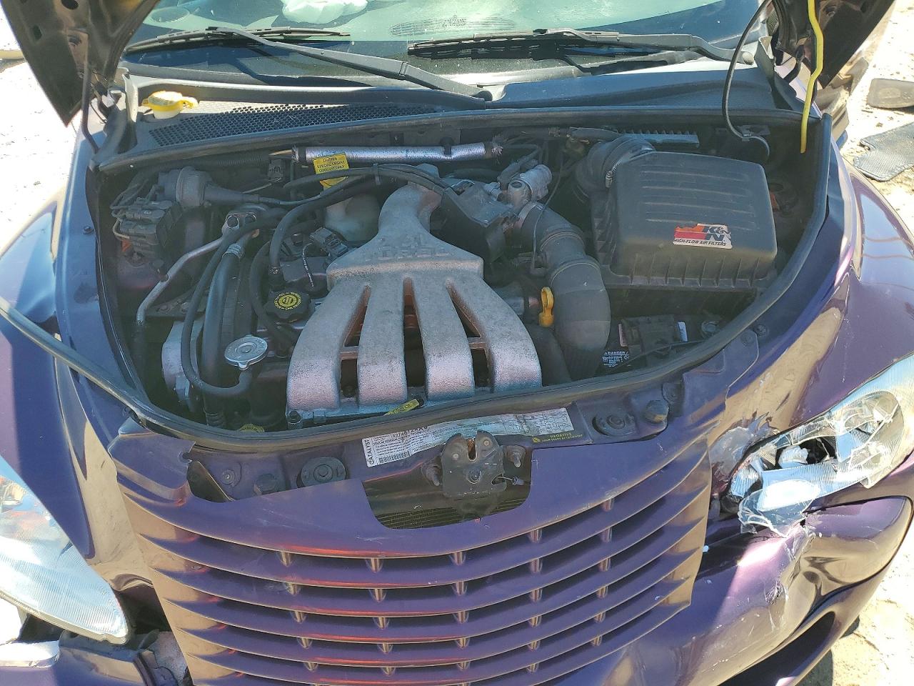 2004 Chrysler Pt Cruiser Gt Purple vin: 3C8FY78G34T200729