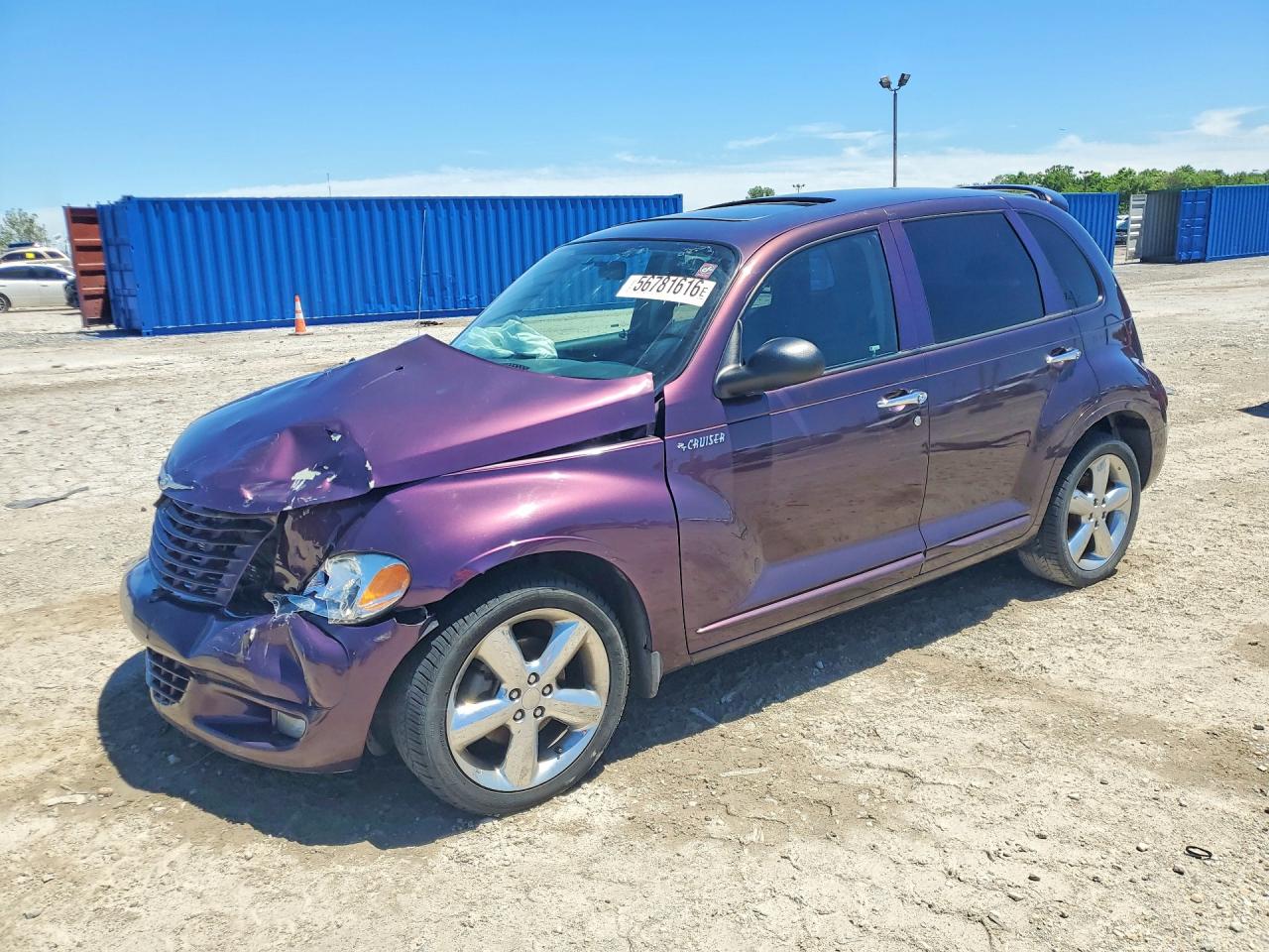 2004 Chrysler Pt Cruiser Gt Purple vin: 3C8FY78G34T200729