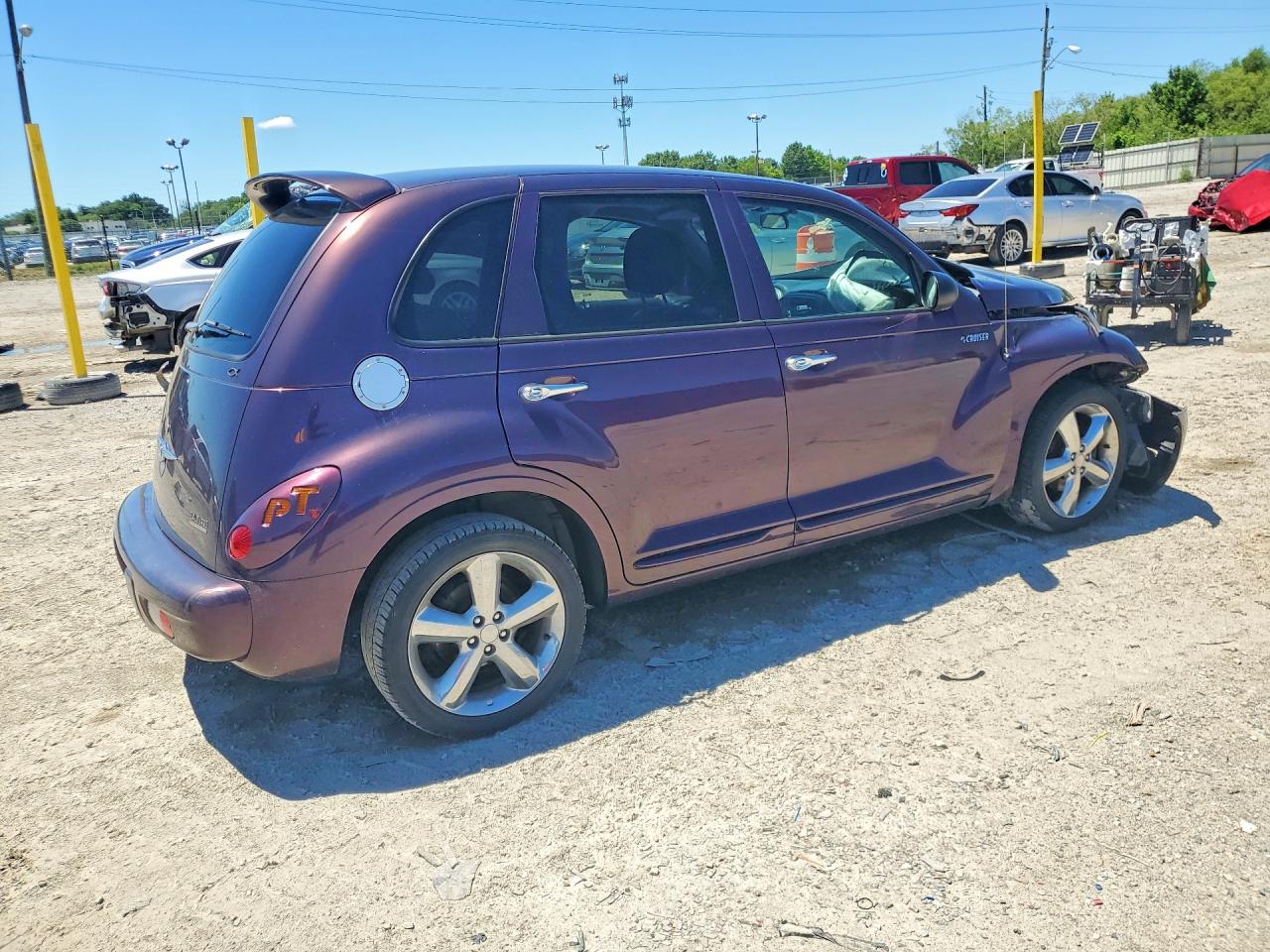 2004 Chrysler Pt Cruiser Gt Purple vin: 3C8FY78G34T200729