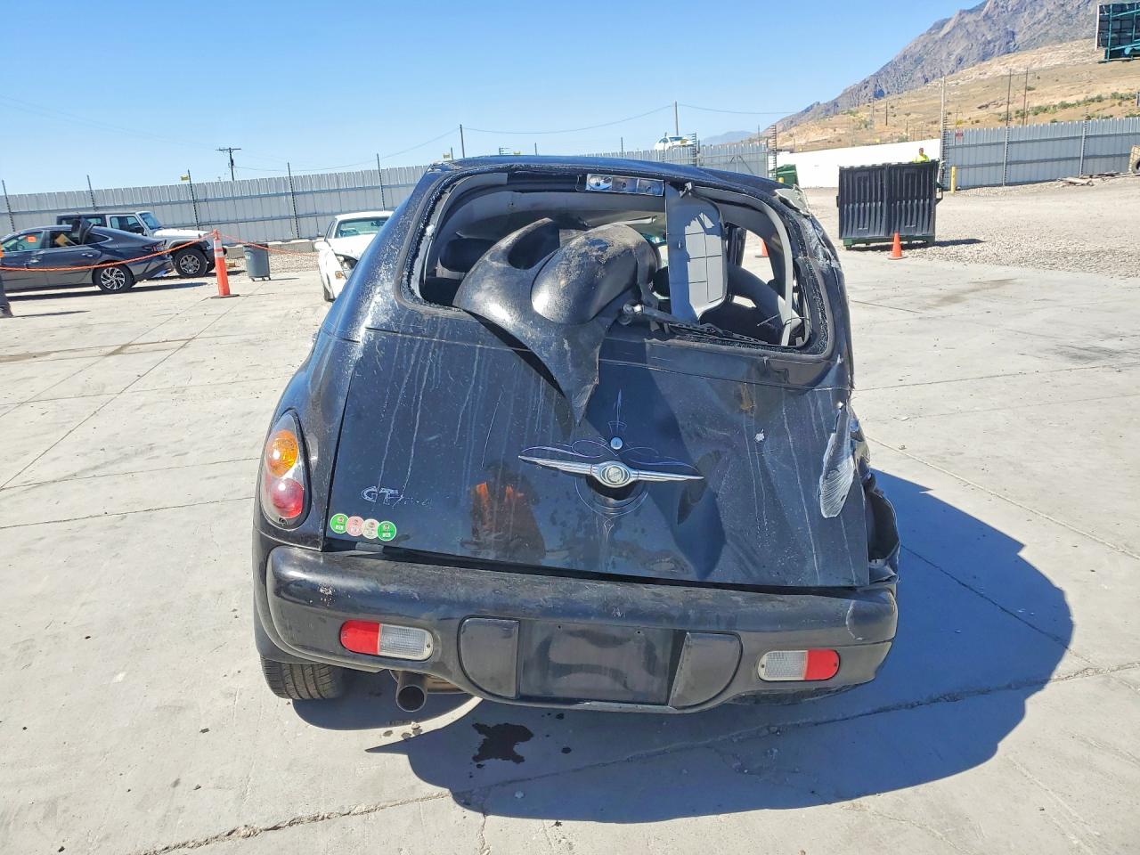 2004 Chrysler Pt Cruiser Gt Black vin: 3C8FY78G34T216767