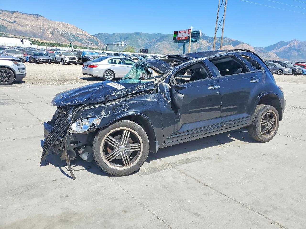 2004 Chrysler Pt Cruiser Gt Black vin: 3C8FY78G34T216767