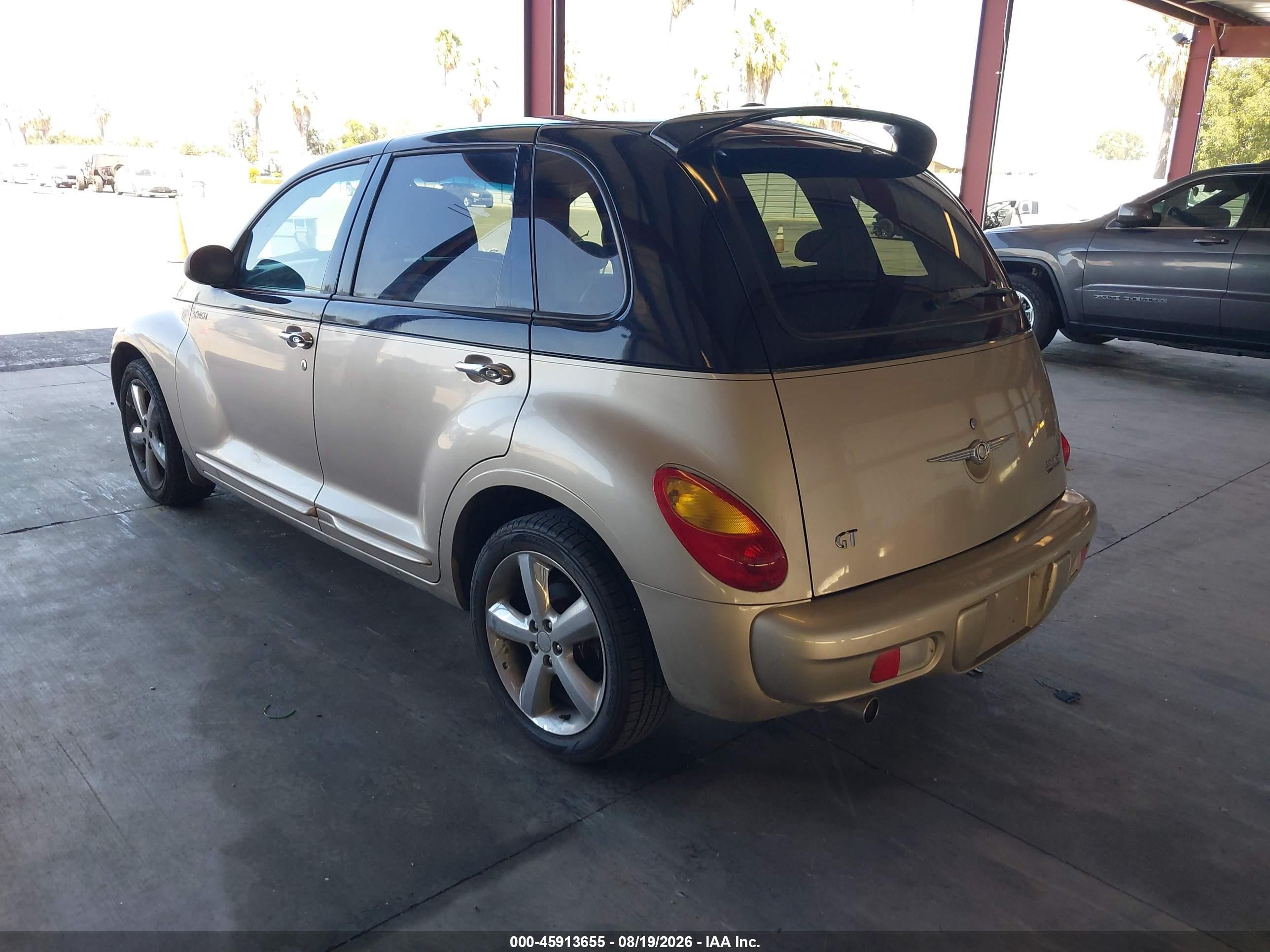 2004 Chrysler Pt Cruiser Gt Черный vin: 3C8FY78G44T288819