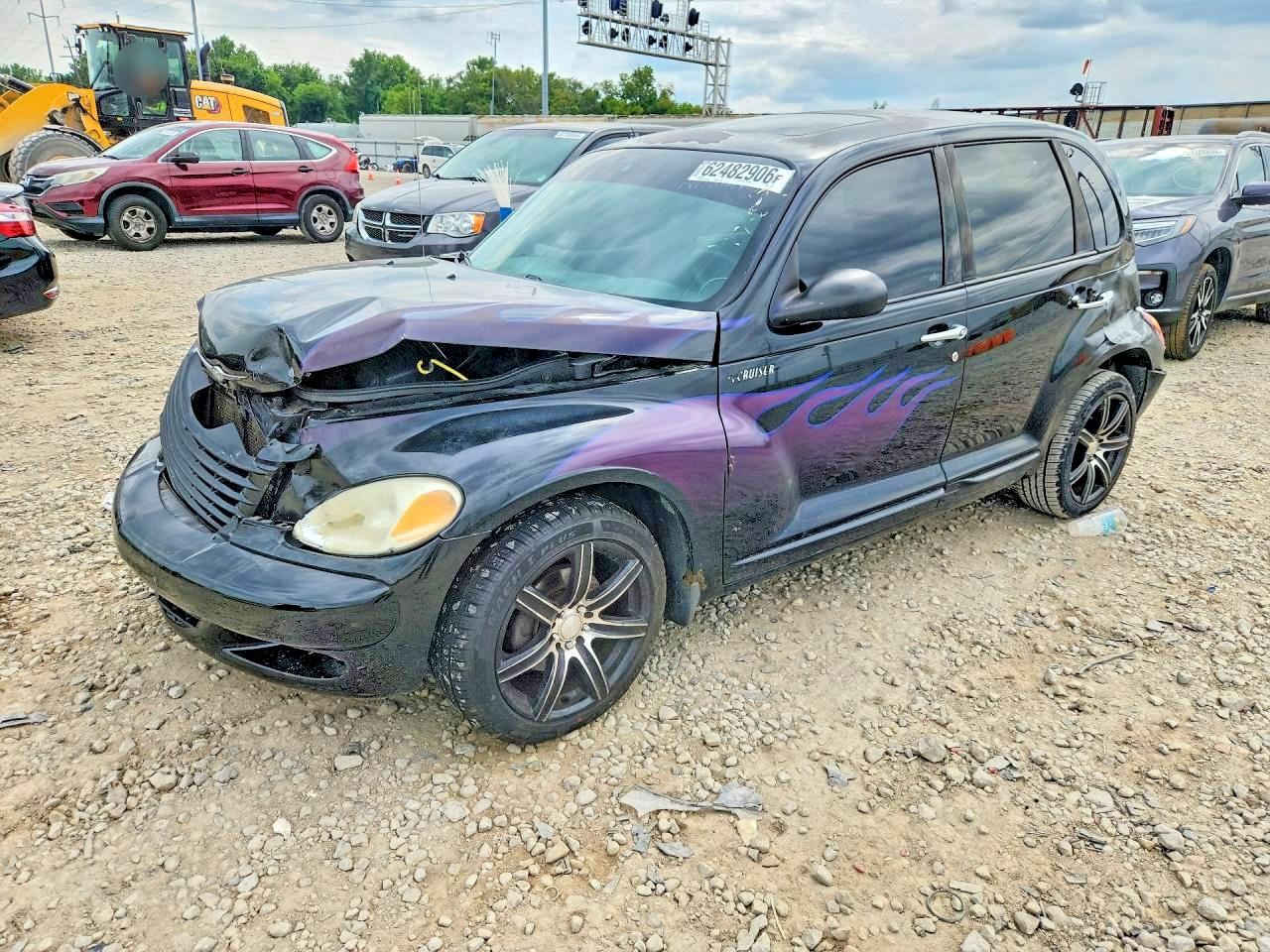 2003 Chrysler Pt Cruiser Gt Black vin: 3C8FY78G63T548426