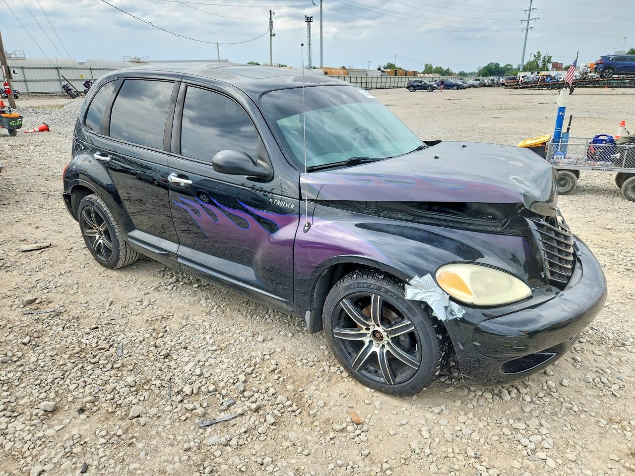 2003 Chrysler Pt Cruiser Gt Черный vin: 3C8FY78G63T548426