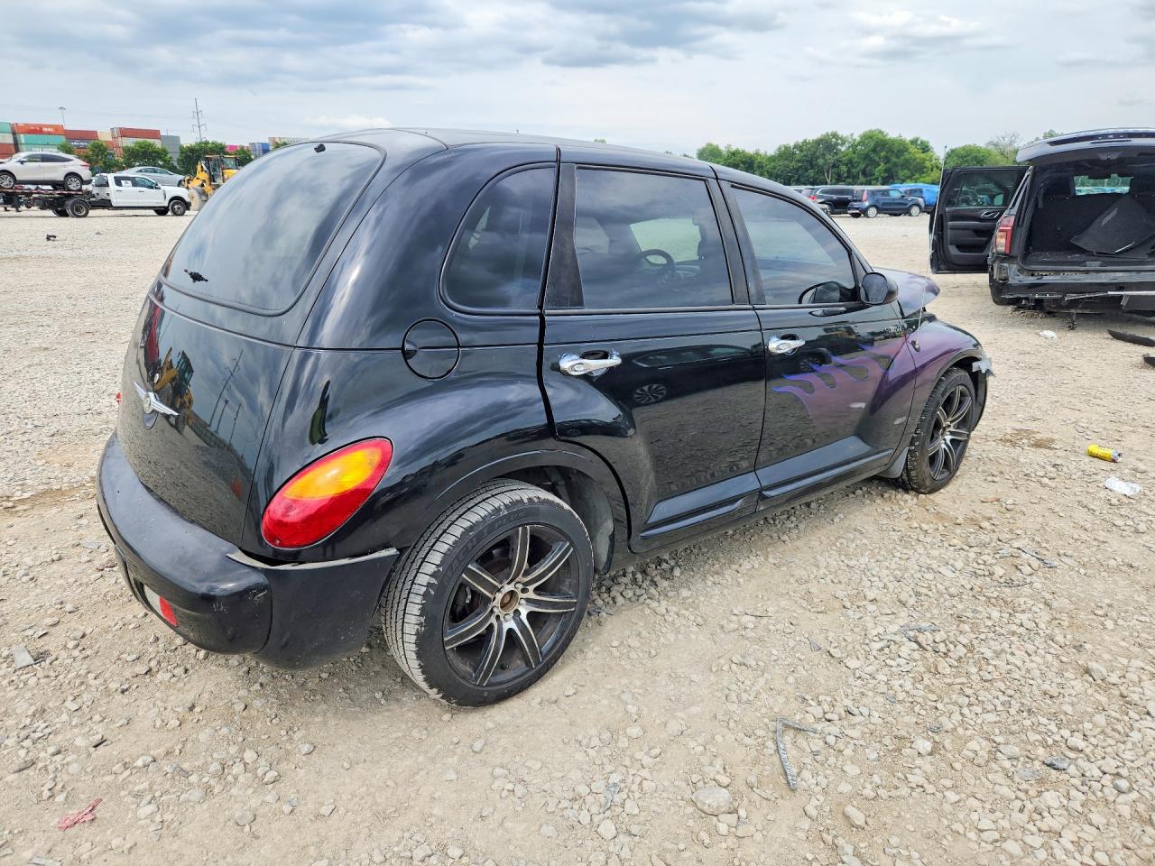 2003 Chrysler Pt Cruiser Gt Черный vin: 3C8FY78G63T548426