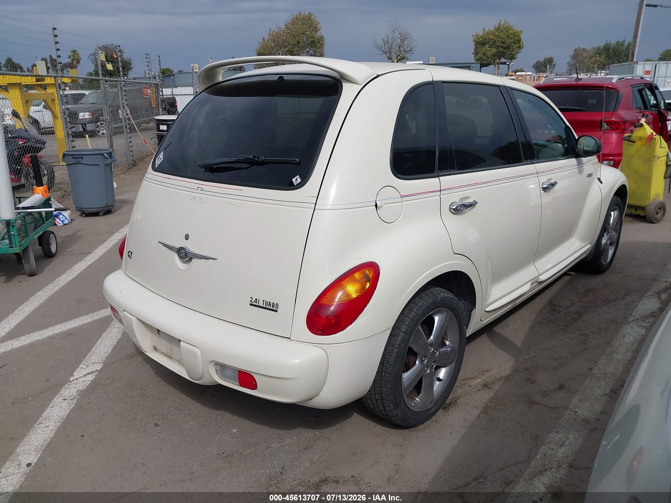 2004 Chrysler Pt Cruiser Gt Кремовый vin: 3C8FY78G74T320971