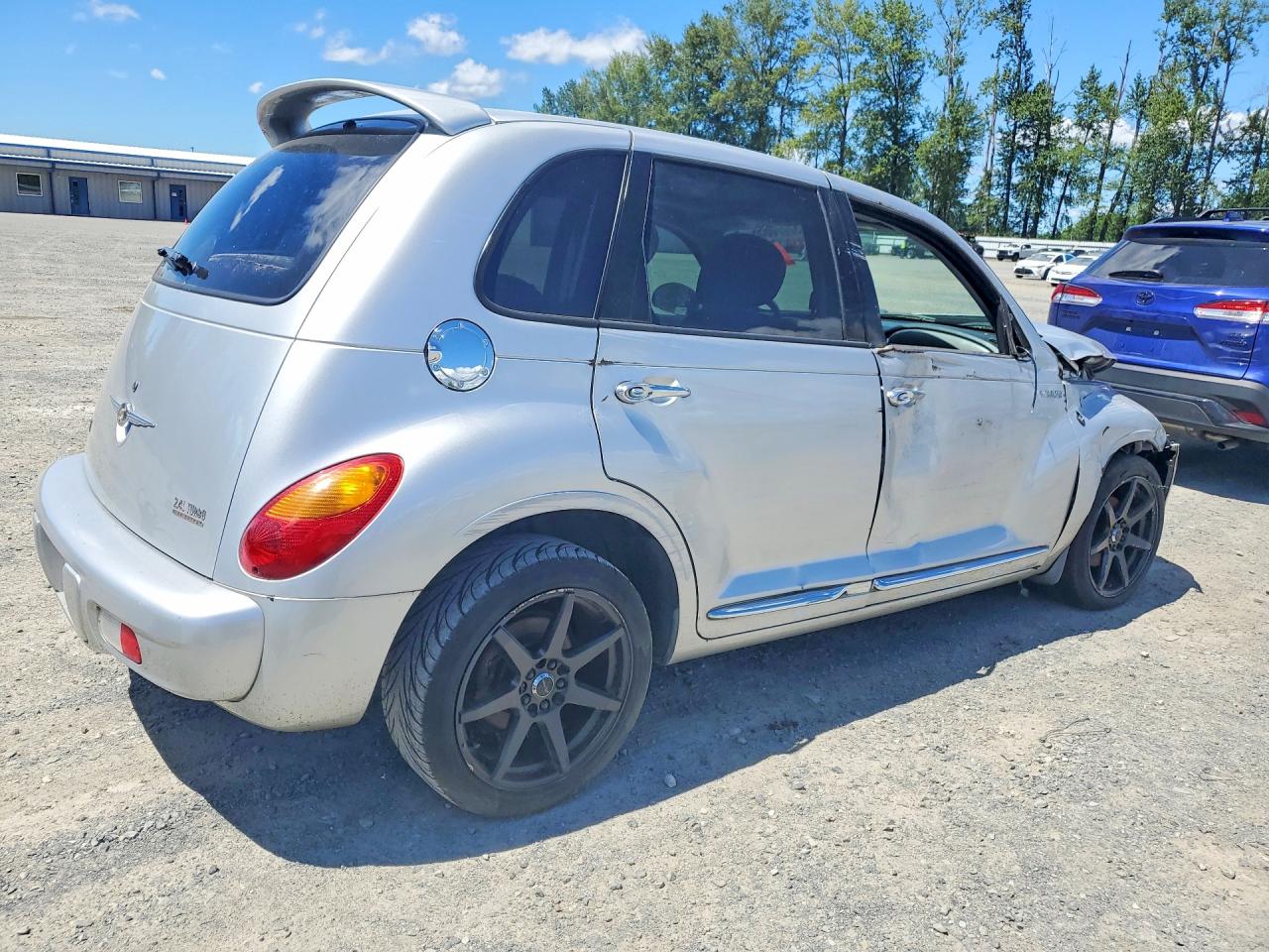 2004 Chrysler Pt Cruiser Gt Silver vin: 3C8FY78G84T351596