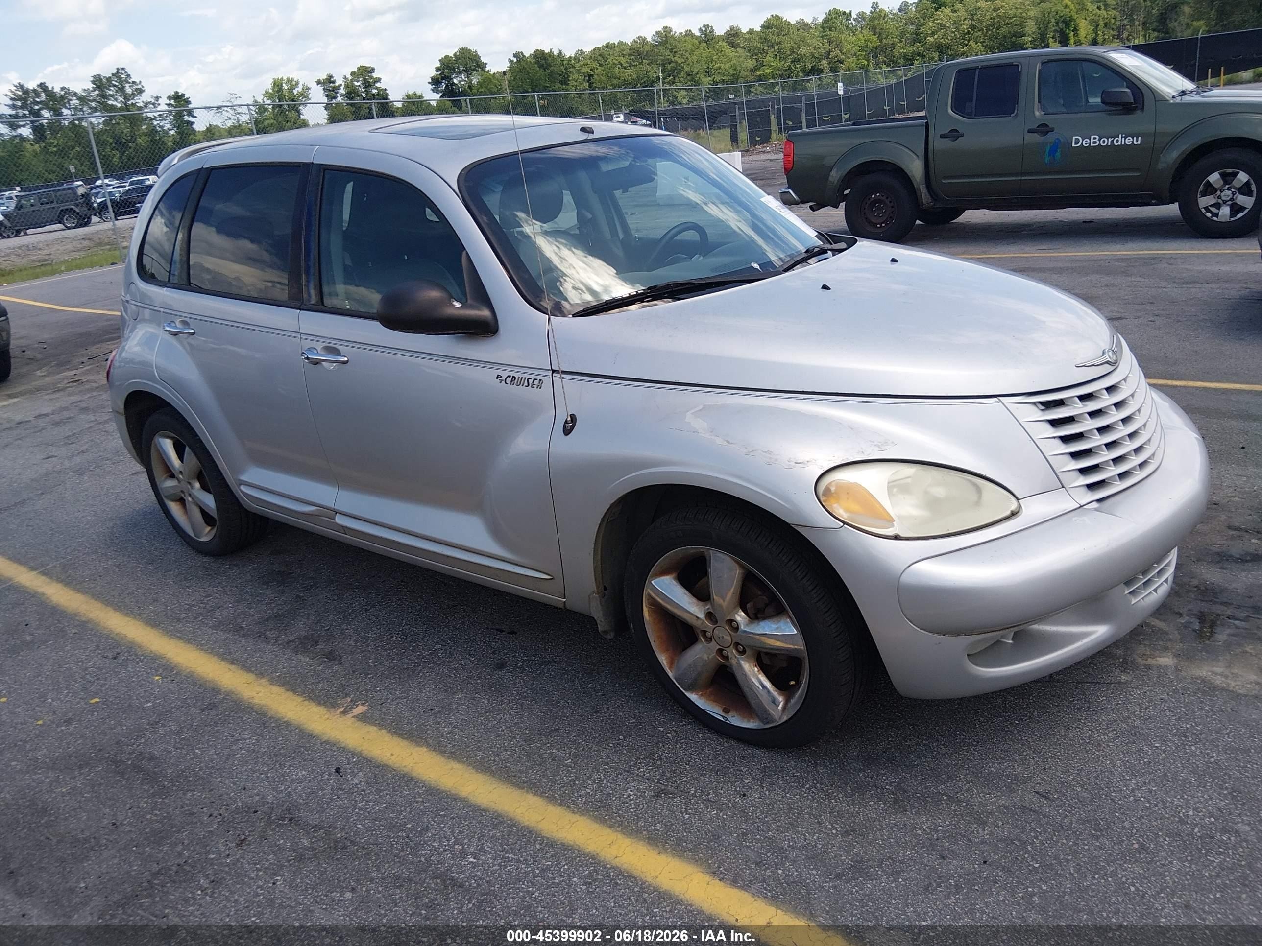2005 Chrysler Pt Cruiser Gt Silver vin: 3C8FY78G85T541500