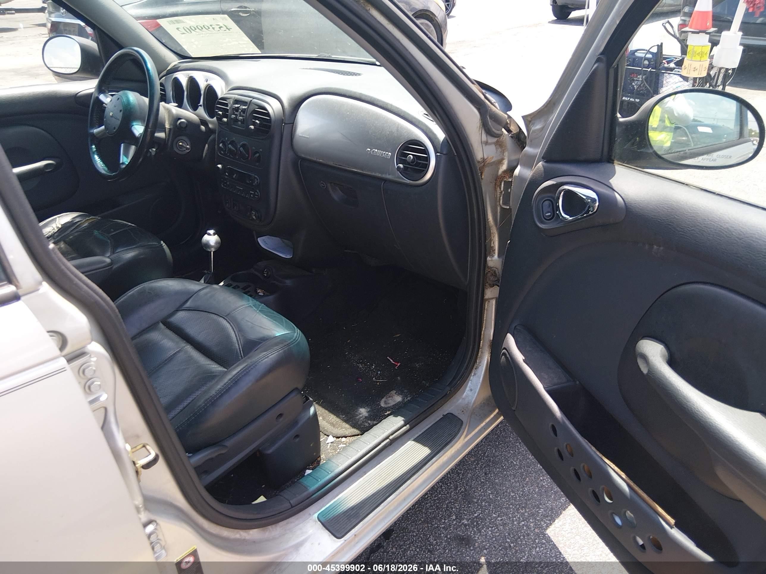 2005 Chrysler Pt Cruiser Gt Silver vin: 3C8FY78G85T541500