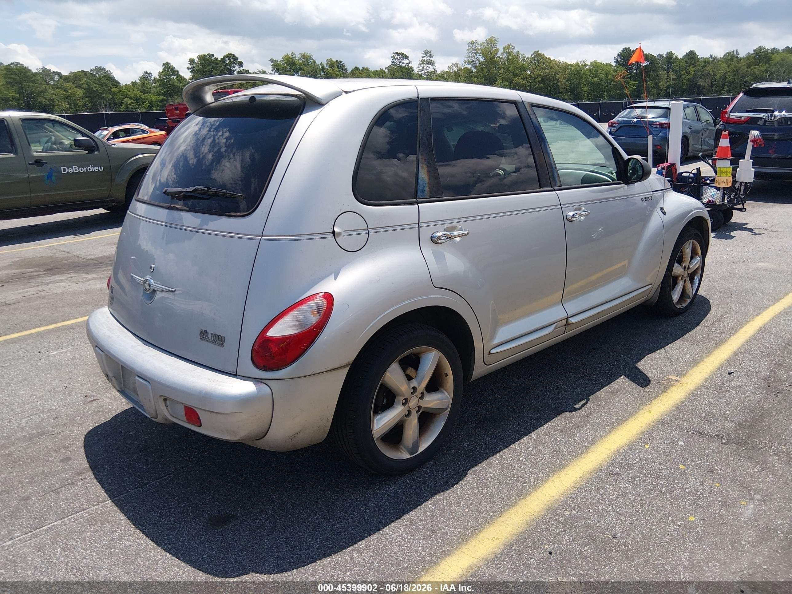 2005 Chrysler Pt Cruiser Gt Silver vin: 3C8FY78G85T541500