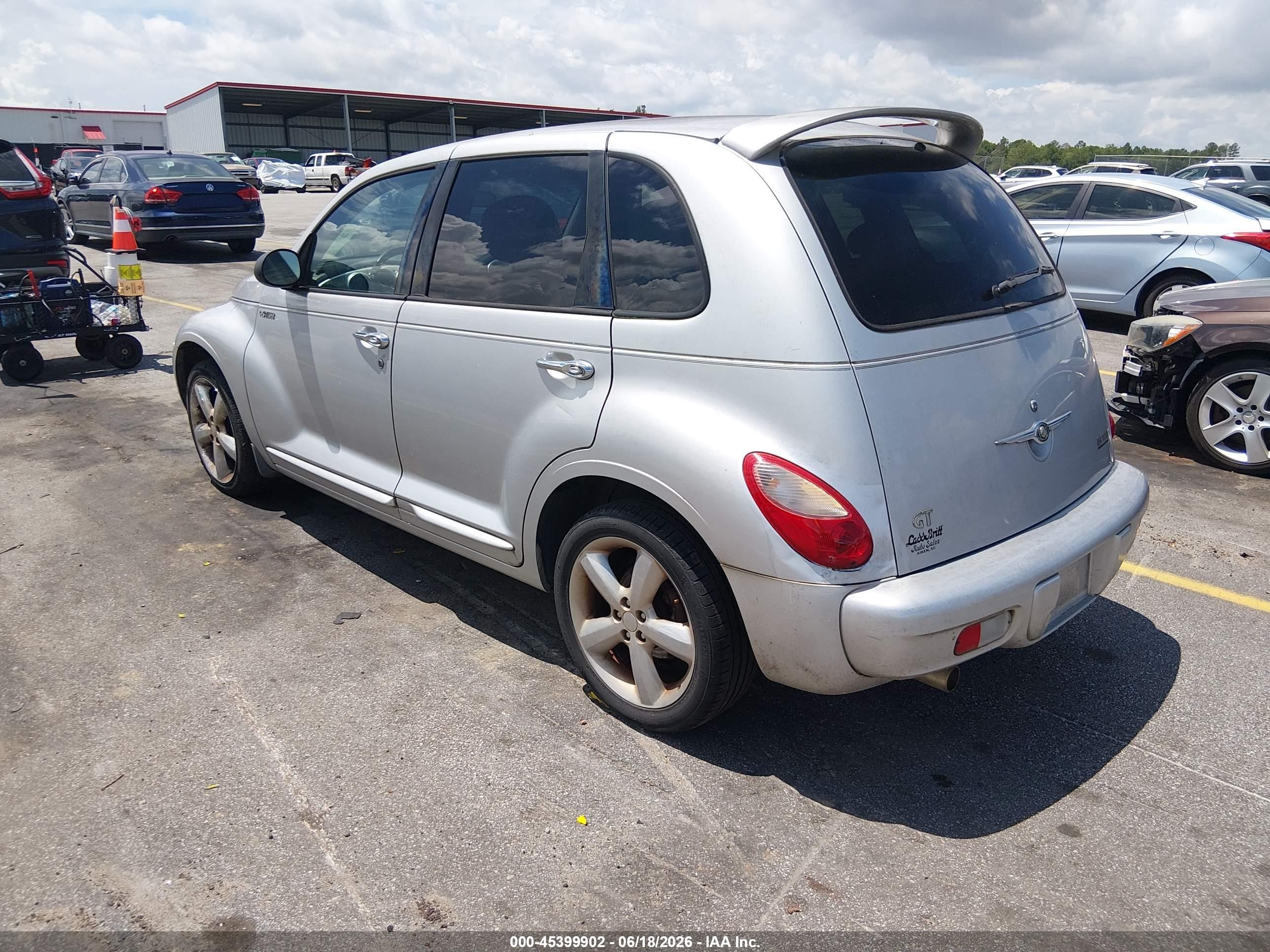 2005 Chrysler Pt Cruiser Gt Silver vin: 3C8FY78G85T541500