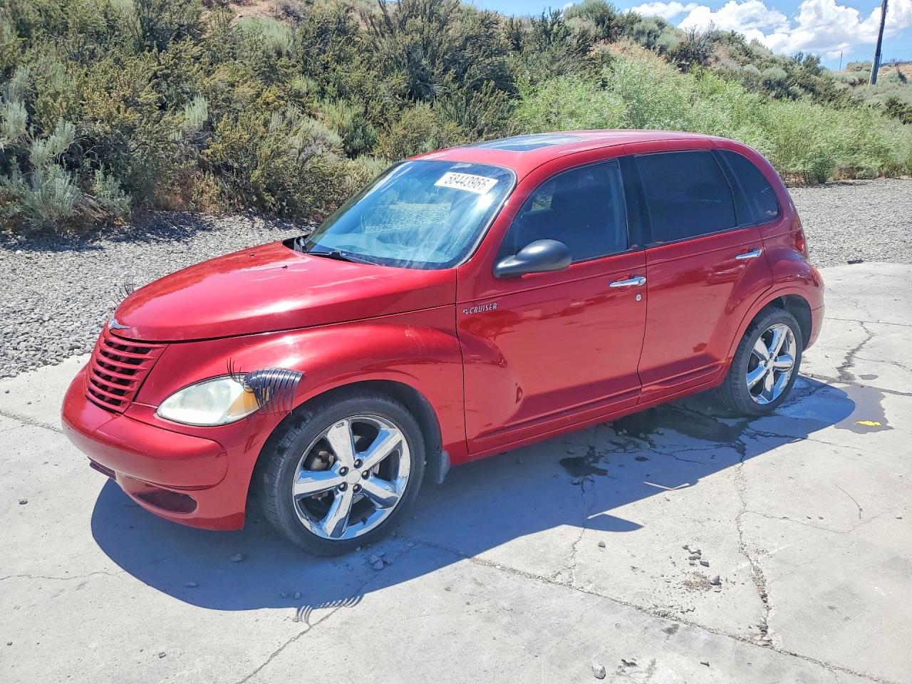 2003 Chrysler Pt Cruiser Gt Burgundy vin: 3C8FY78G93T539476