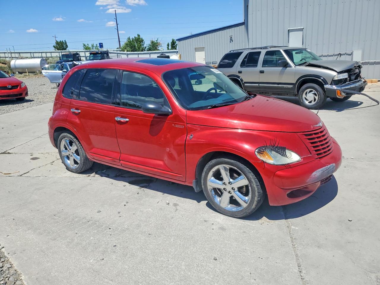 2003 Chrysler Pt Cruiser Gt Burgundy vin: 3C8FY78G93T539476