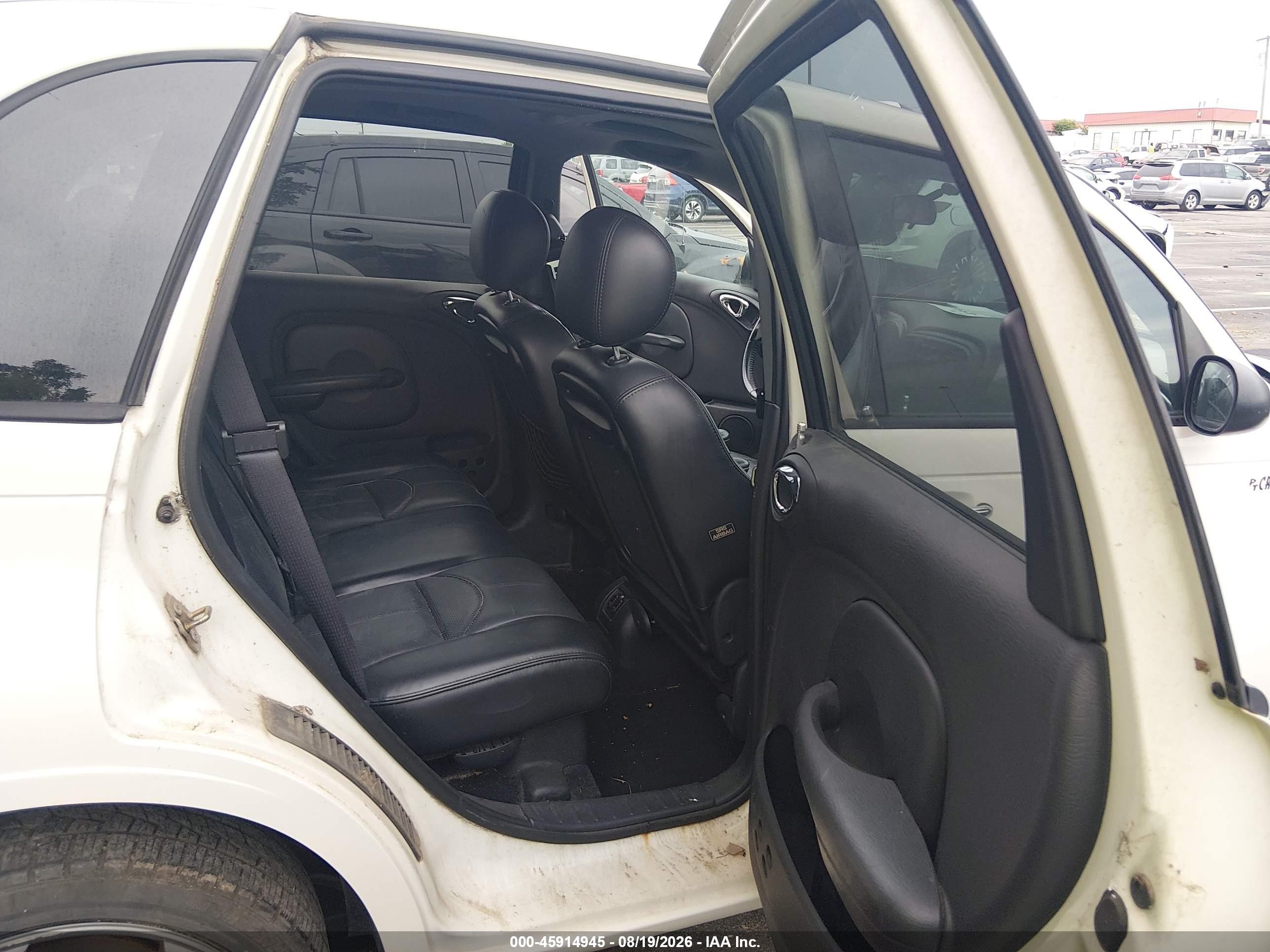 2003 Chrysler Pt Cruiser Gt White vin: 3C8FY78G93T575698