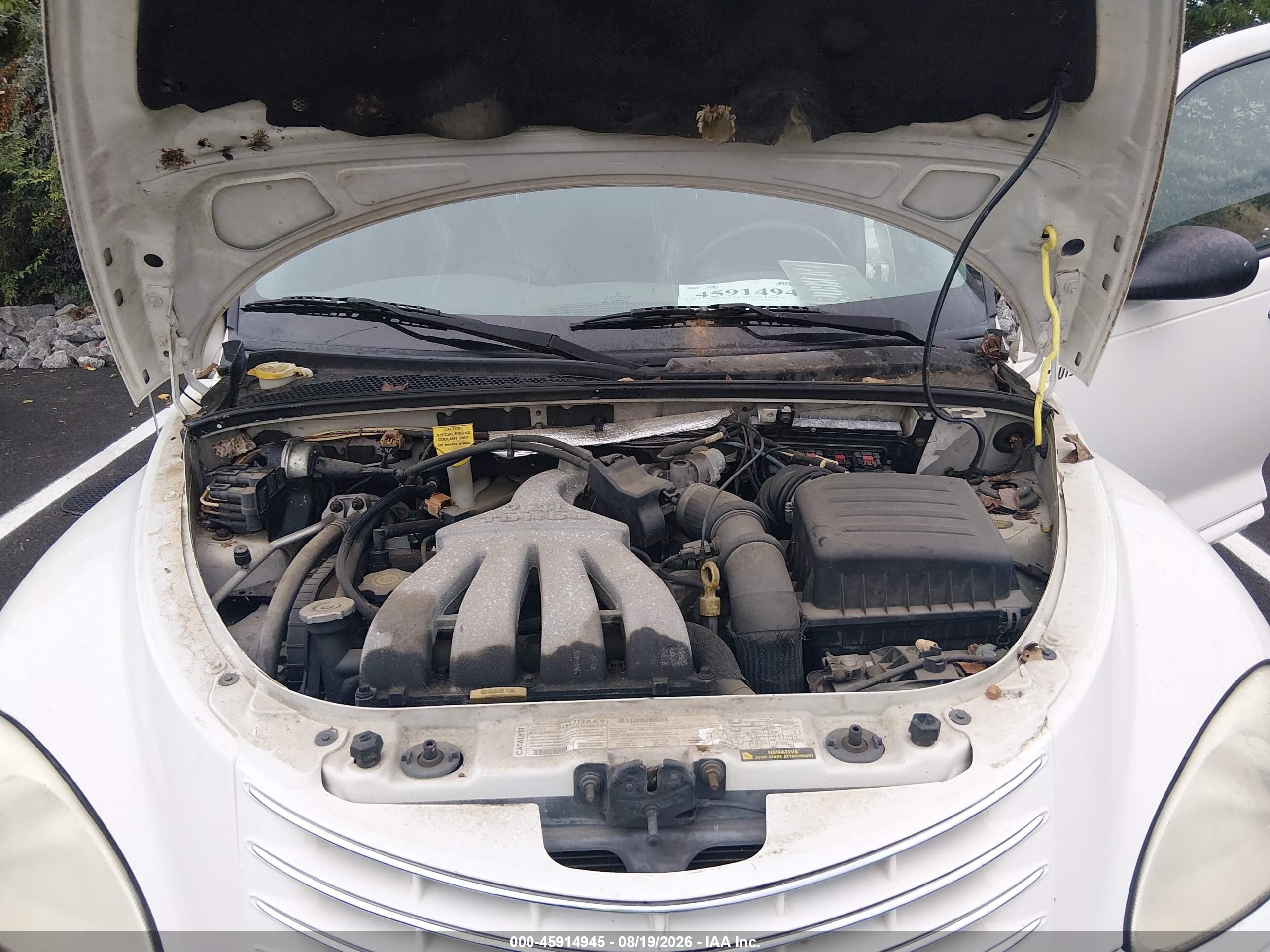 2003 Chrysler Pt Cruiser Gt White vin: 3C8FY78G93T575698