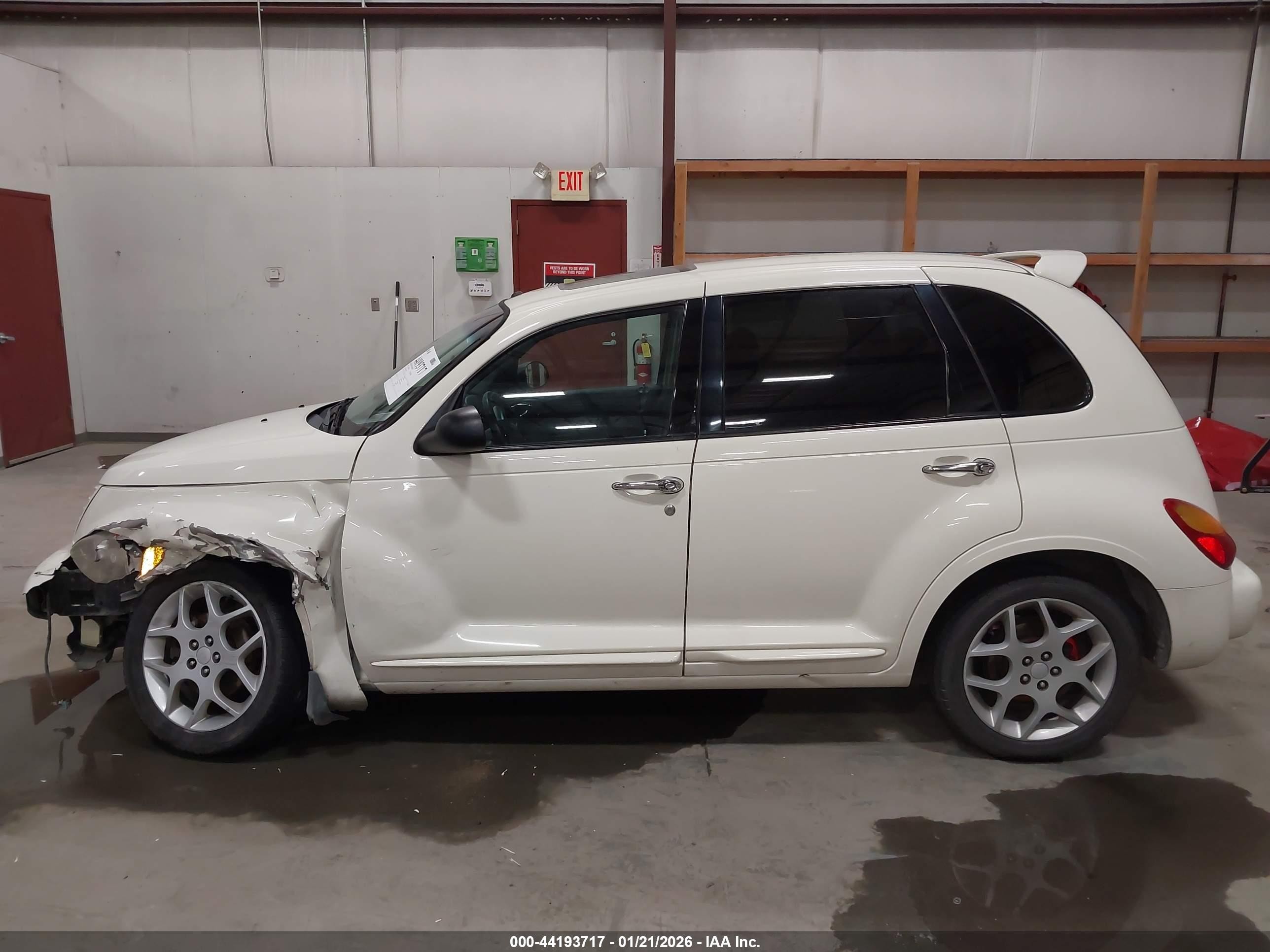 2004 Chrysler Pt Cruiser Gt White vin: 3C8FY78G94T278934
