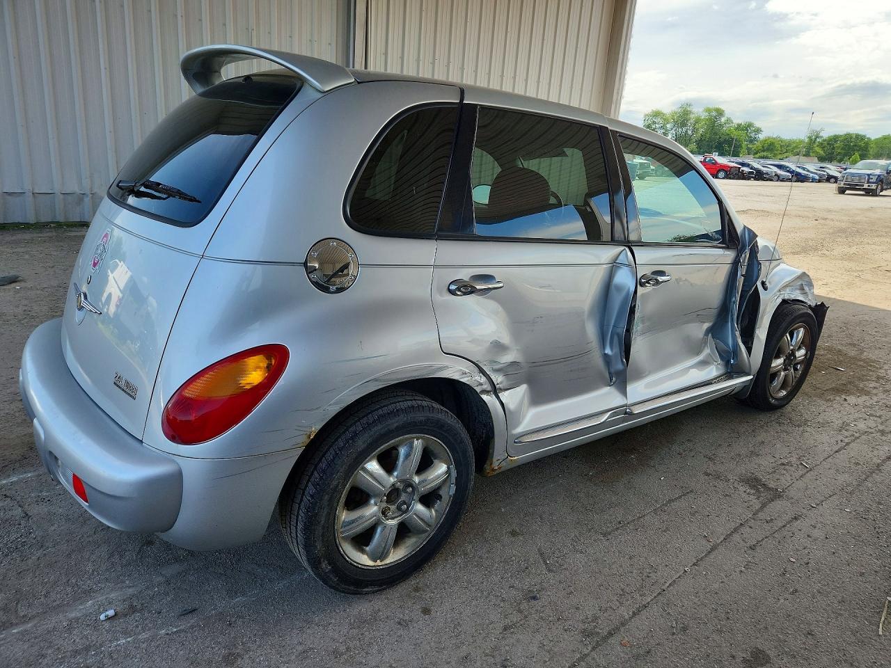 2004 Chrysler Pt Cruiser Gt Silver vin: 3C8FY78GX4T240077