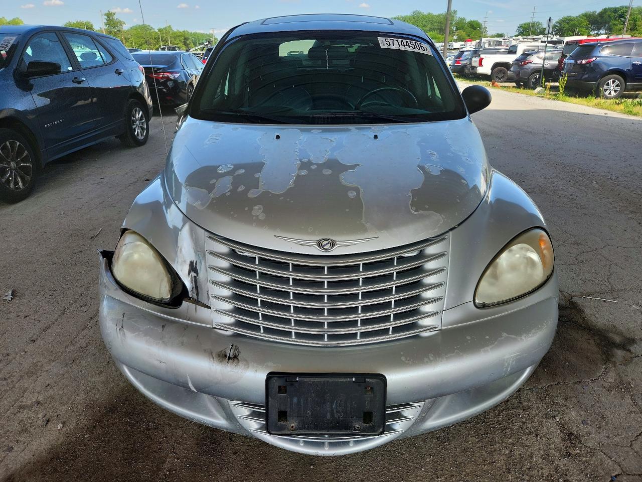 2004 Chrysler Pt Cruiser Gt Silver vin: 3C8FY78GX4T240077