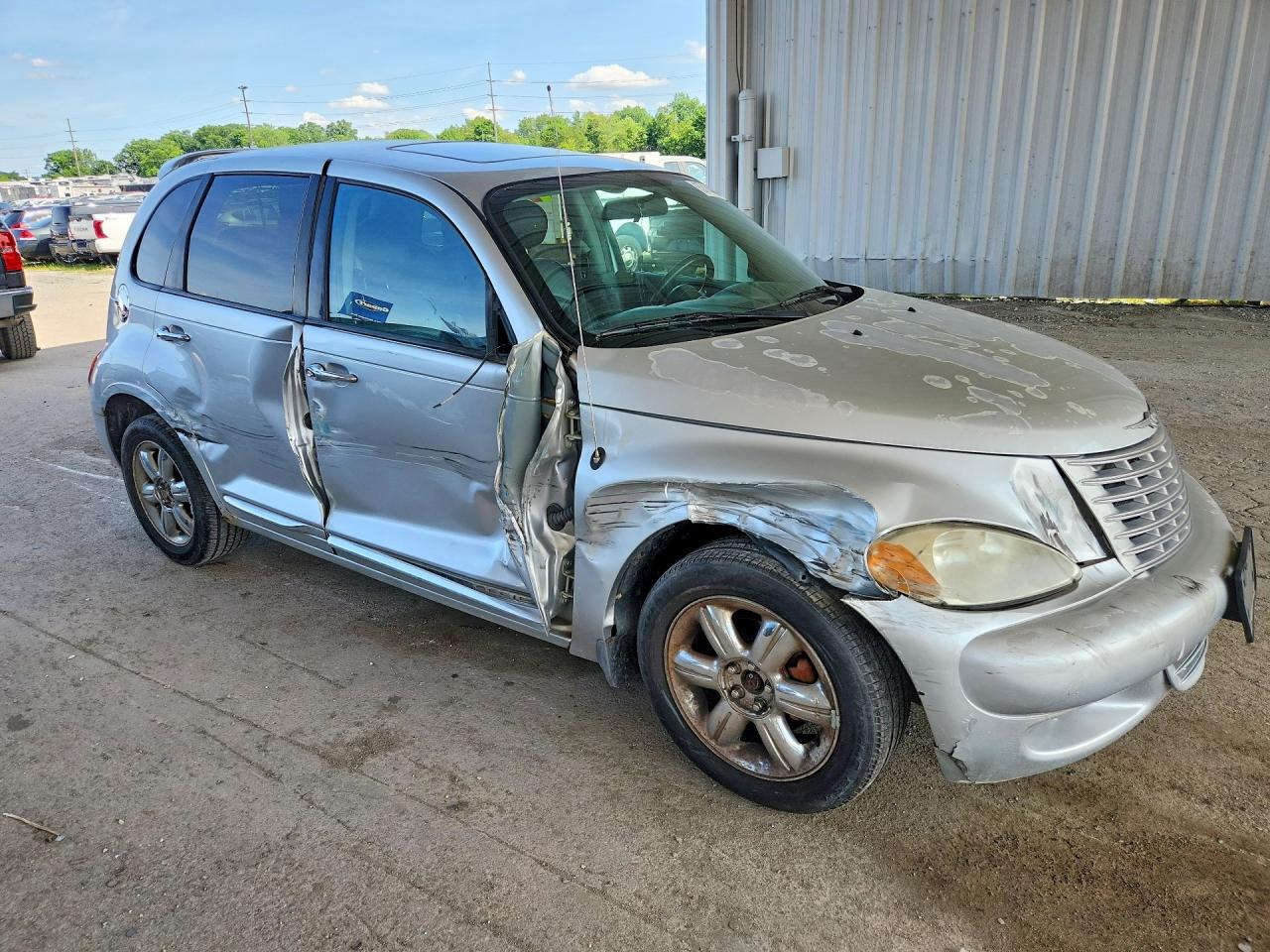 2004 Chrysler Pt Cruiser Gt Silver vin: 3C8FY78GX4T240077