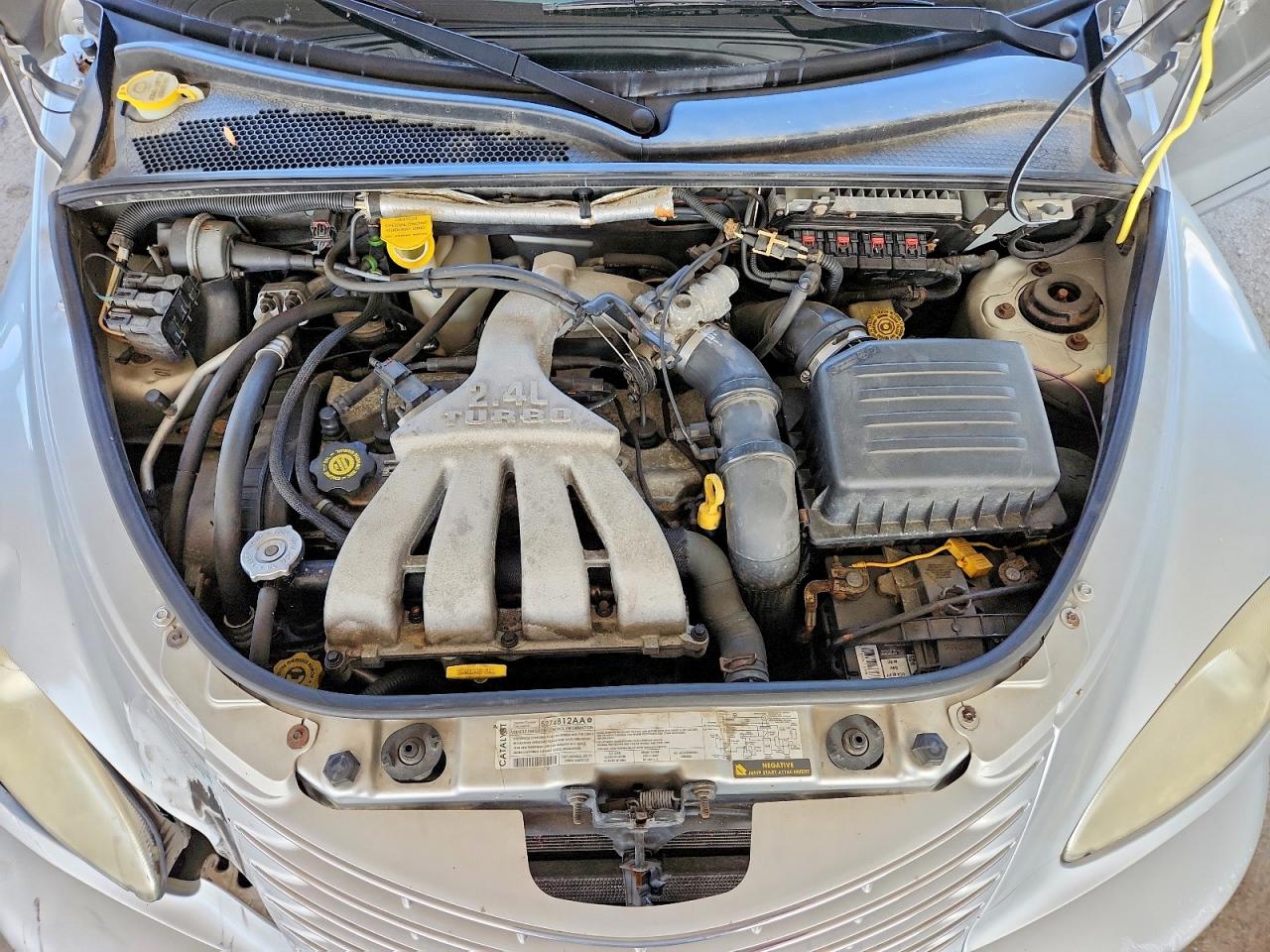 2004 Chrysler Pt Cruiser Gt Silver vin: 3C8FY78GX4T240077