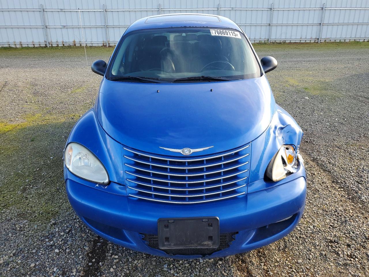 2004 Chrysler Pt Cruiser Gt Blue vin: 3C8FY78GX4T240323