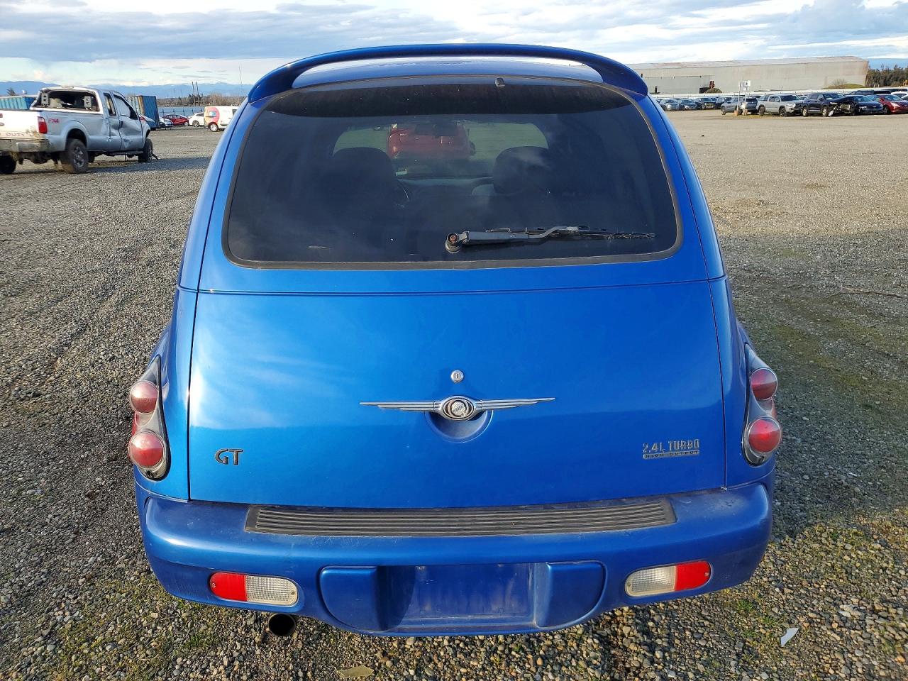 2004 Chrysler Pt Cruiser Gt Blue vin: 3C8FY78GX4T240323