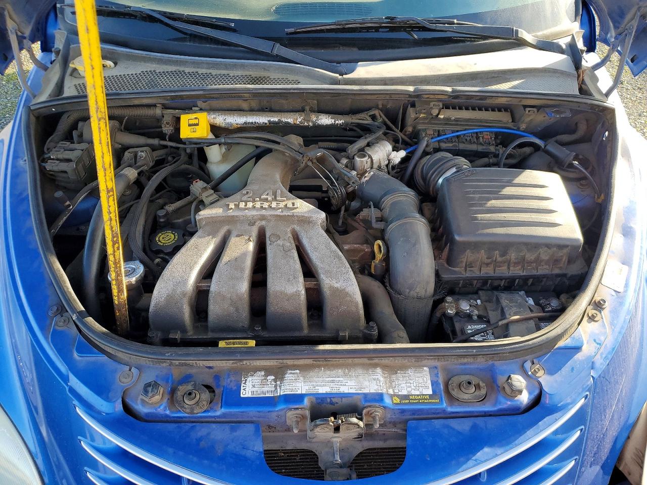 2004 Chrysler Pt Cruiser Gt Blue vin: 3C8FY78GX4T240323